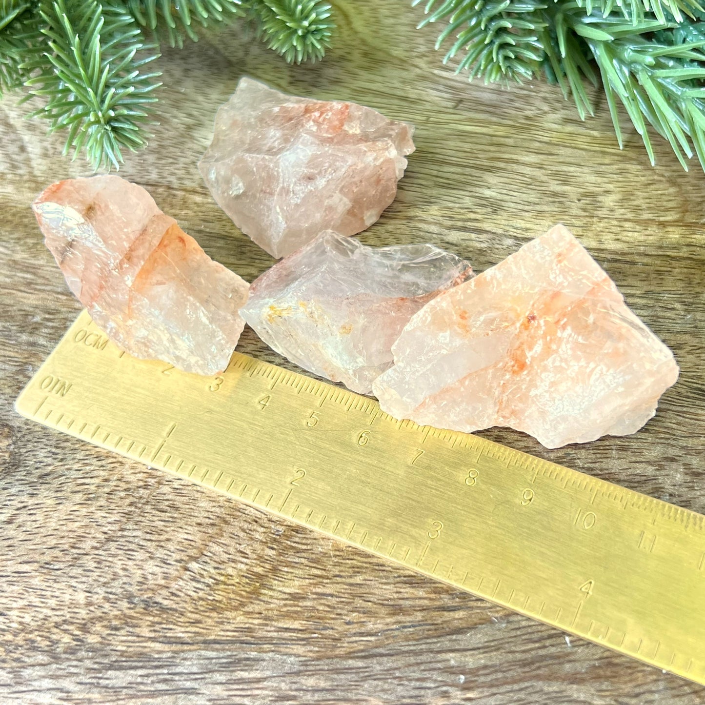 Fire Quartz Raw Stone - Multiple Sizes - You get 1