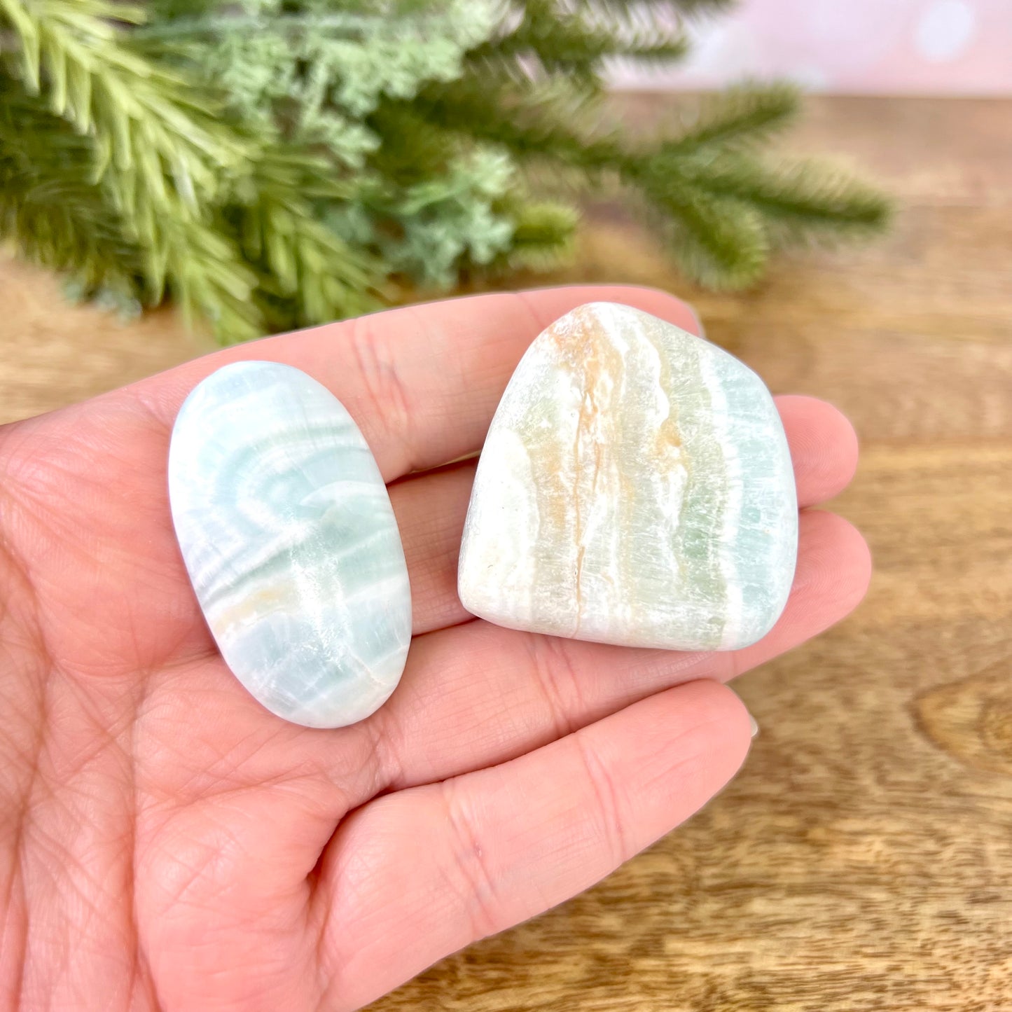 Caribbean Calcite Tumbled Crystal