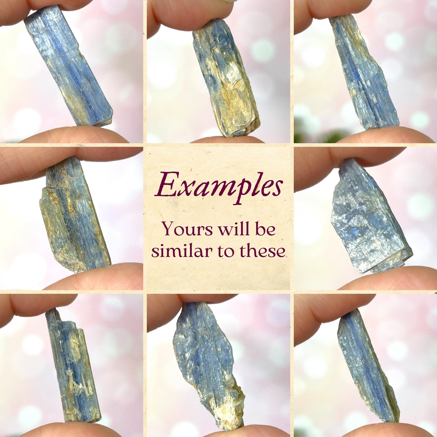 Kyanite Blade Raw Stone - You get 1