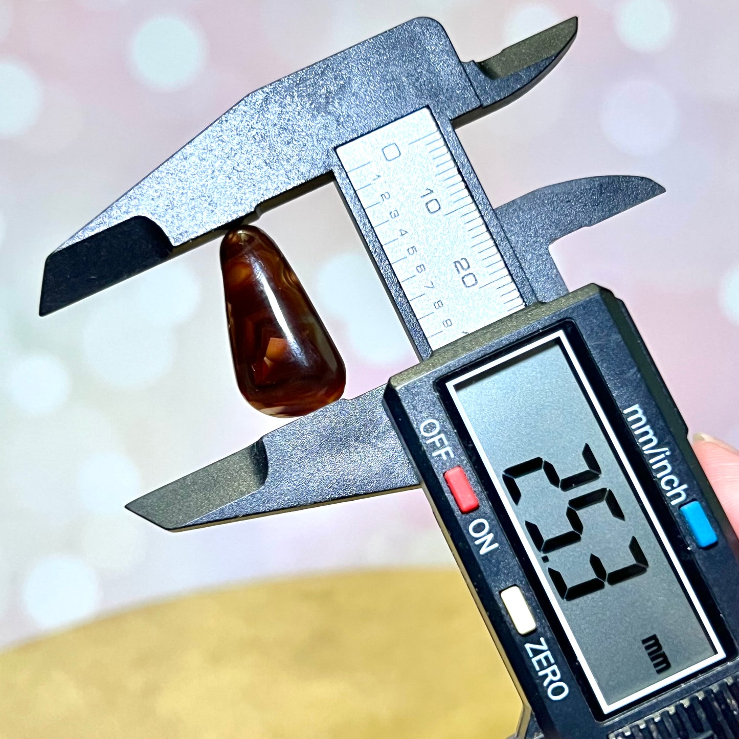 Fire Agate Crystal Cabochon