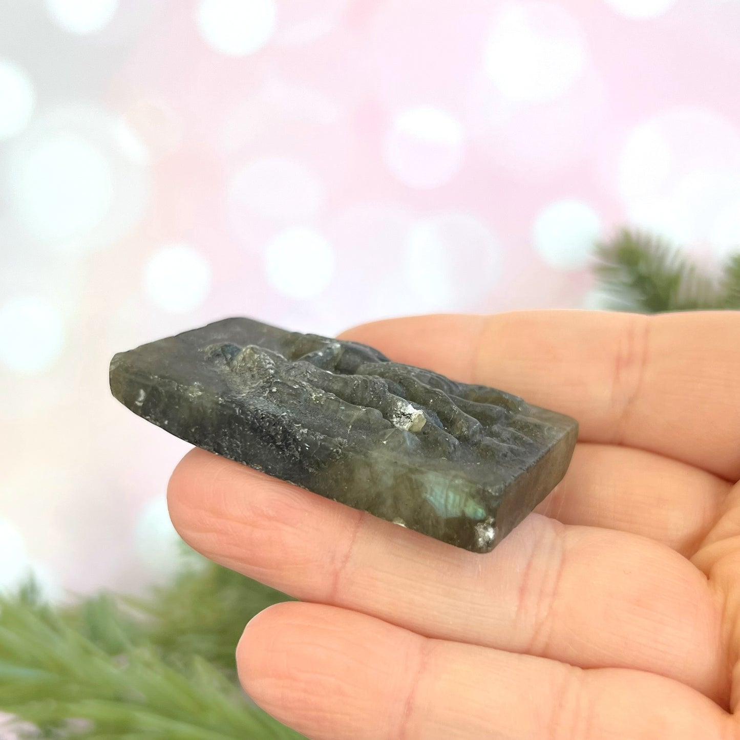 Labradorite Gemini Carved Cabochon