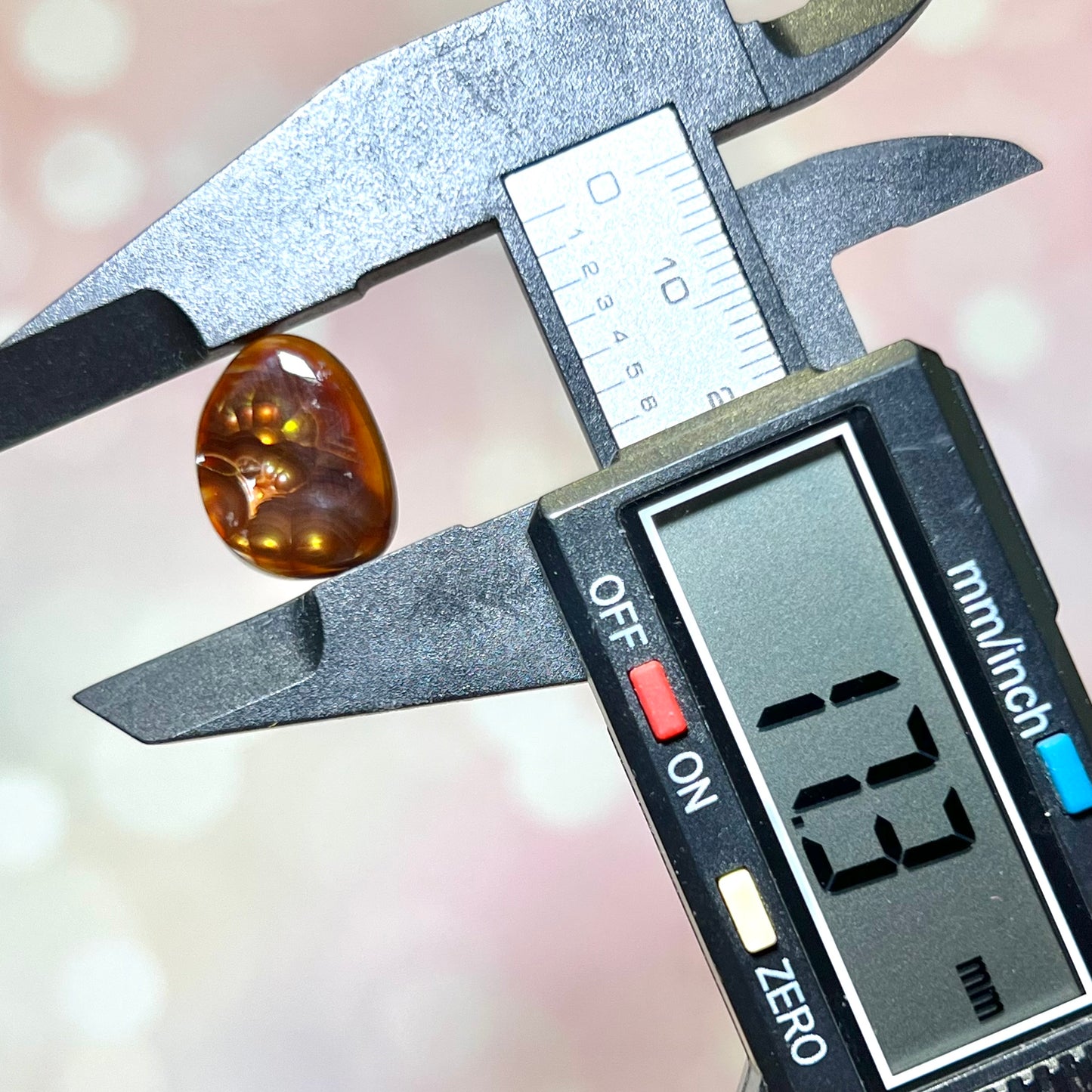 Fire Agate Crystal Cabochon