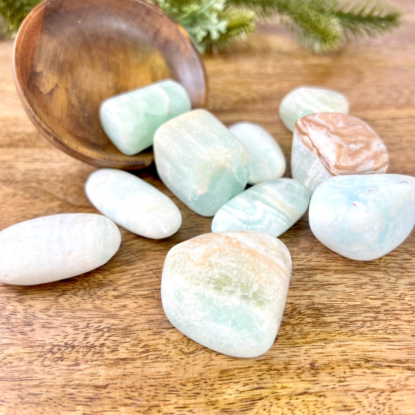 Caribbean Calcite Tumbled Crystal
