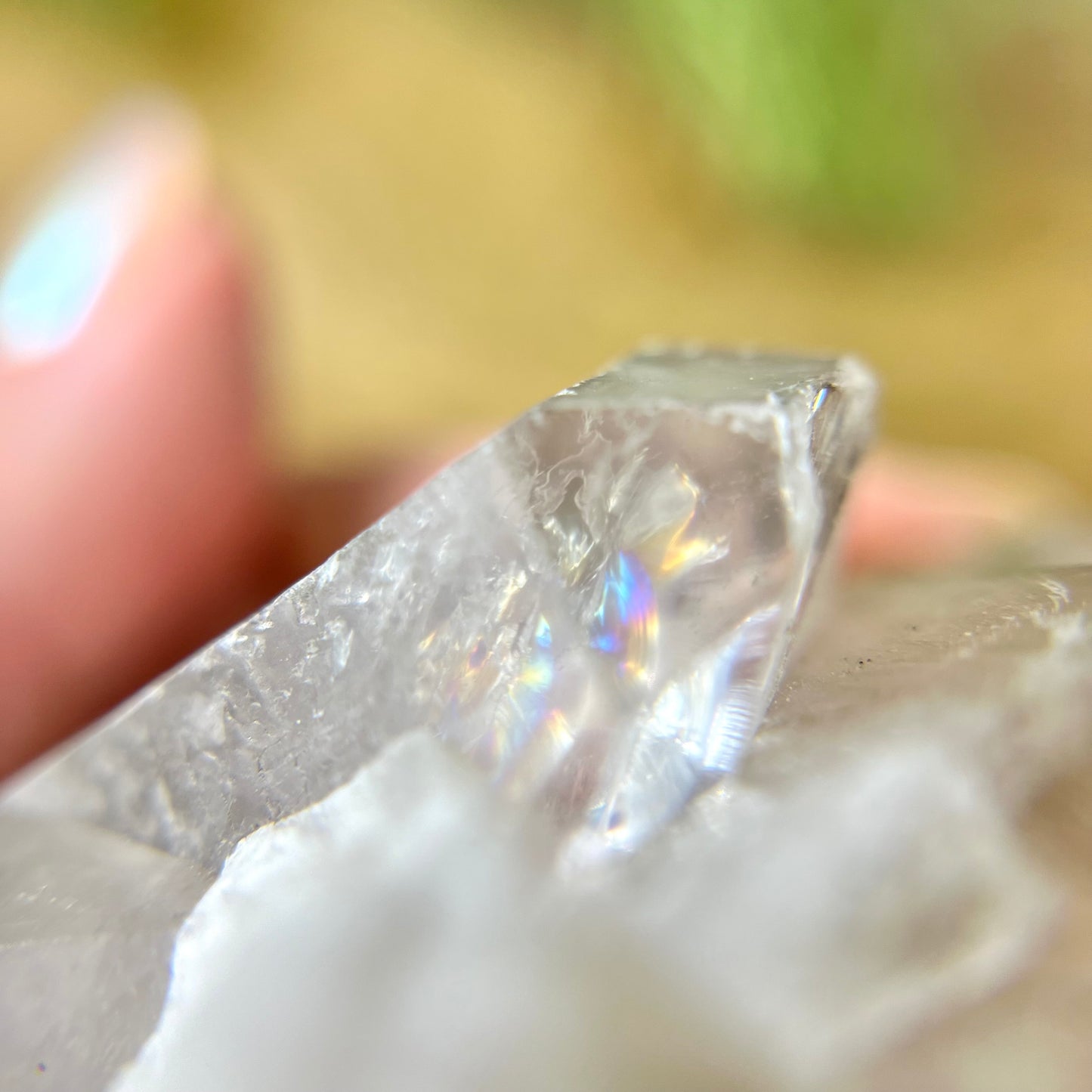 Clear Quartz Raw Point Cluster