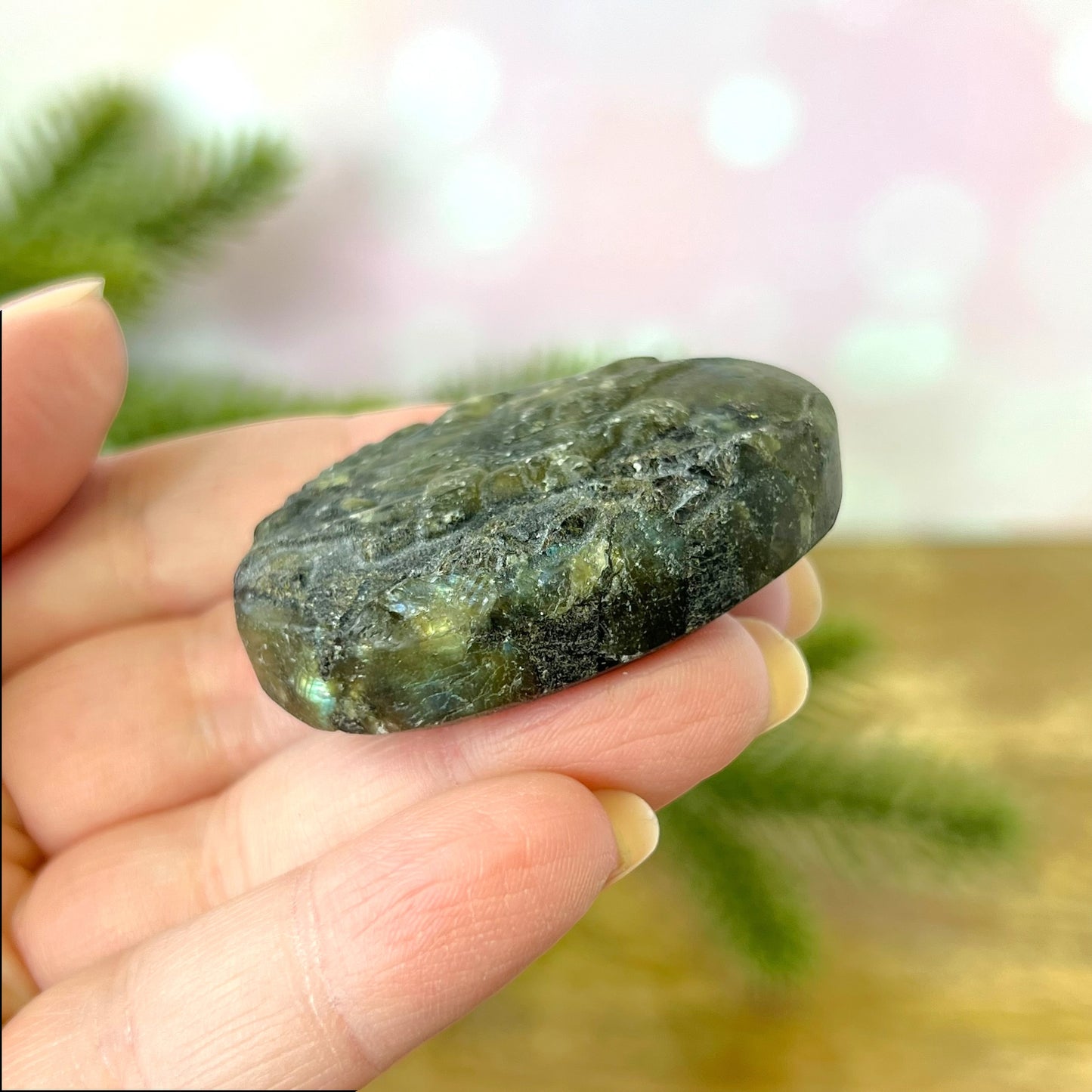Labradorite Fairy Carved Cabochon