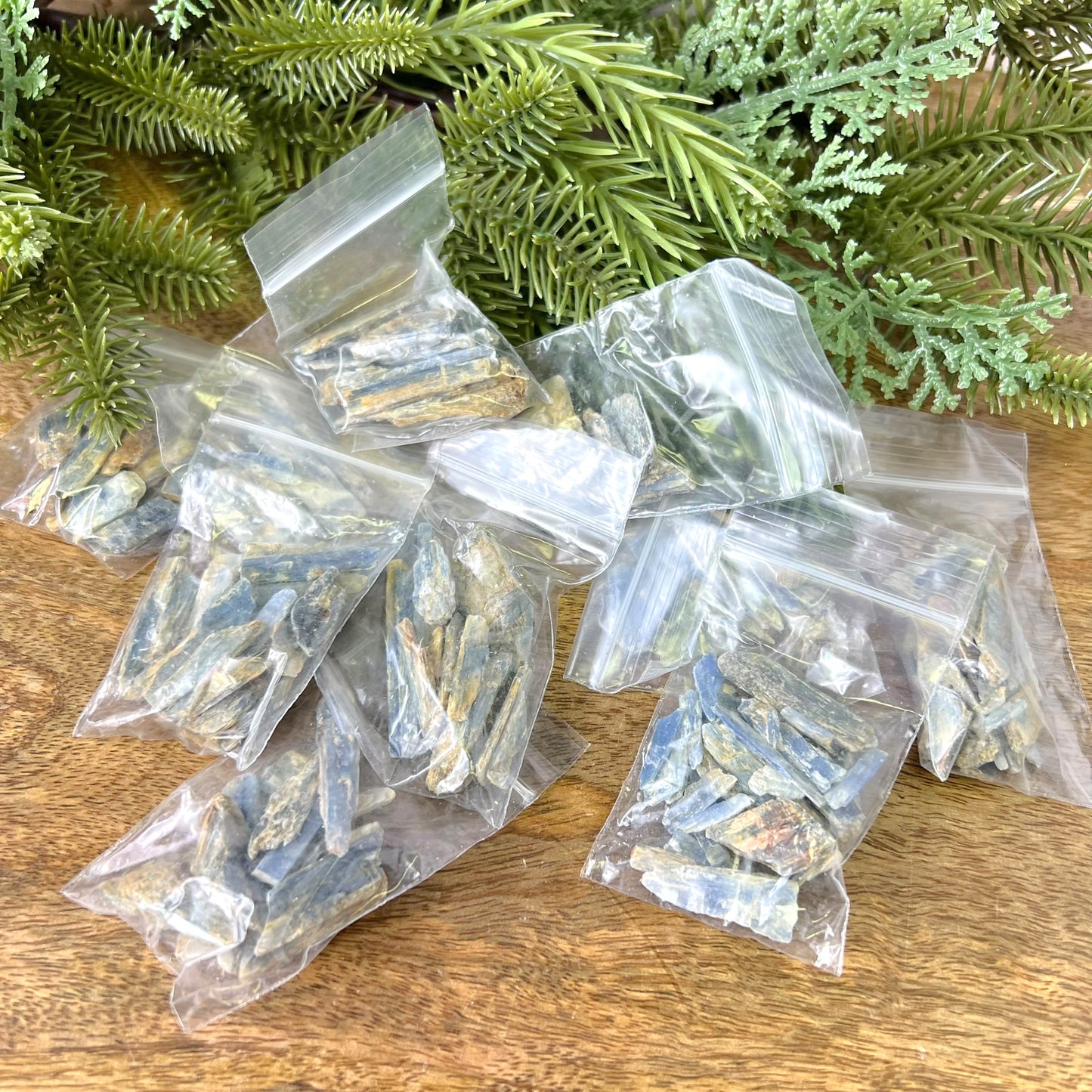 Kyanite Blade Rough Crystal Set 1 oz