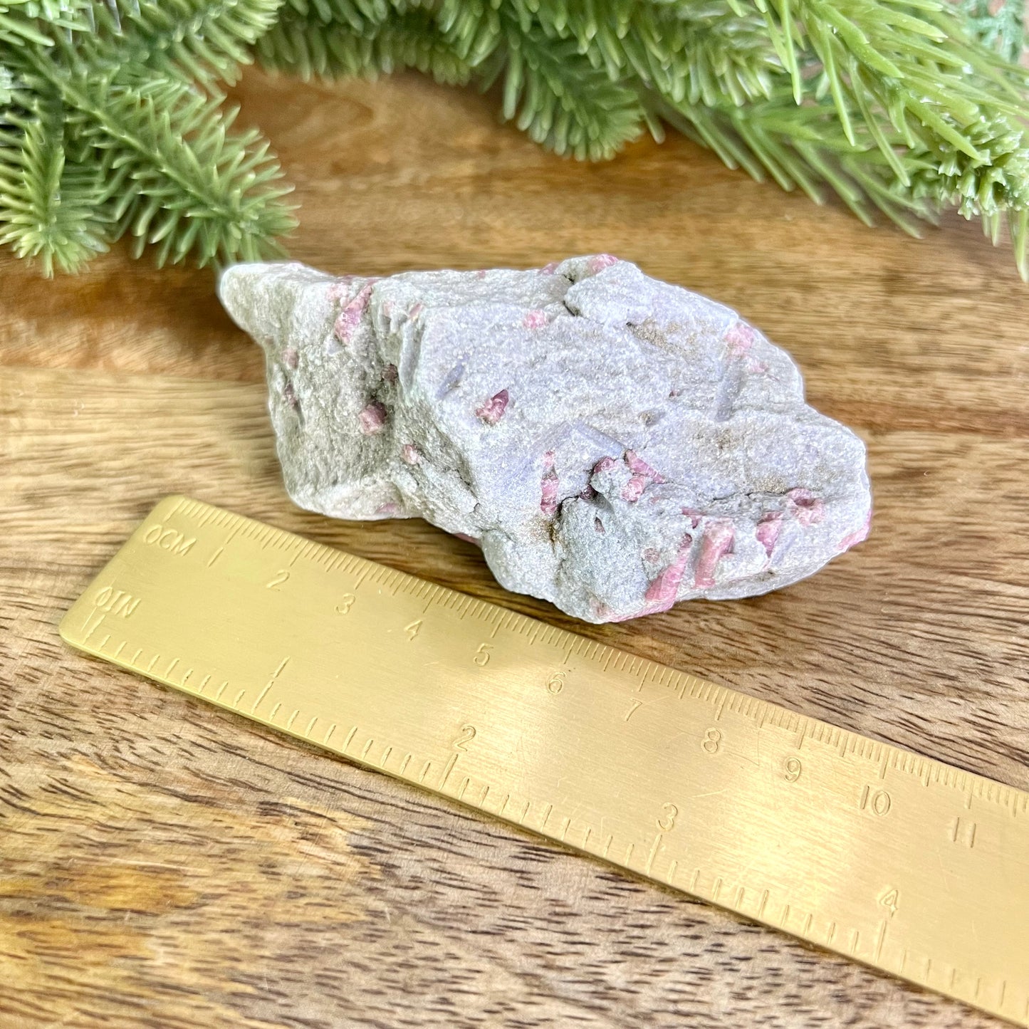 Lepidolite & Pink Tourmaline Crystal Specimen