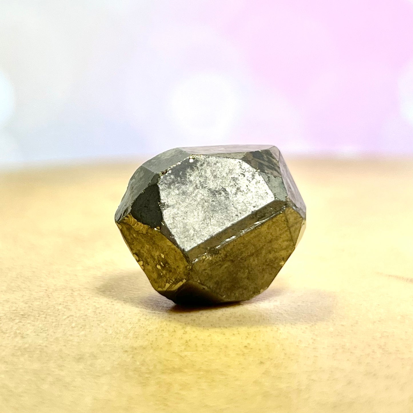 Pyrite Geometric Crystal Nodule