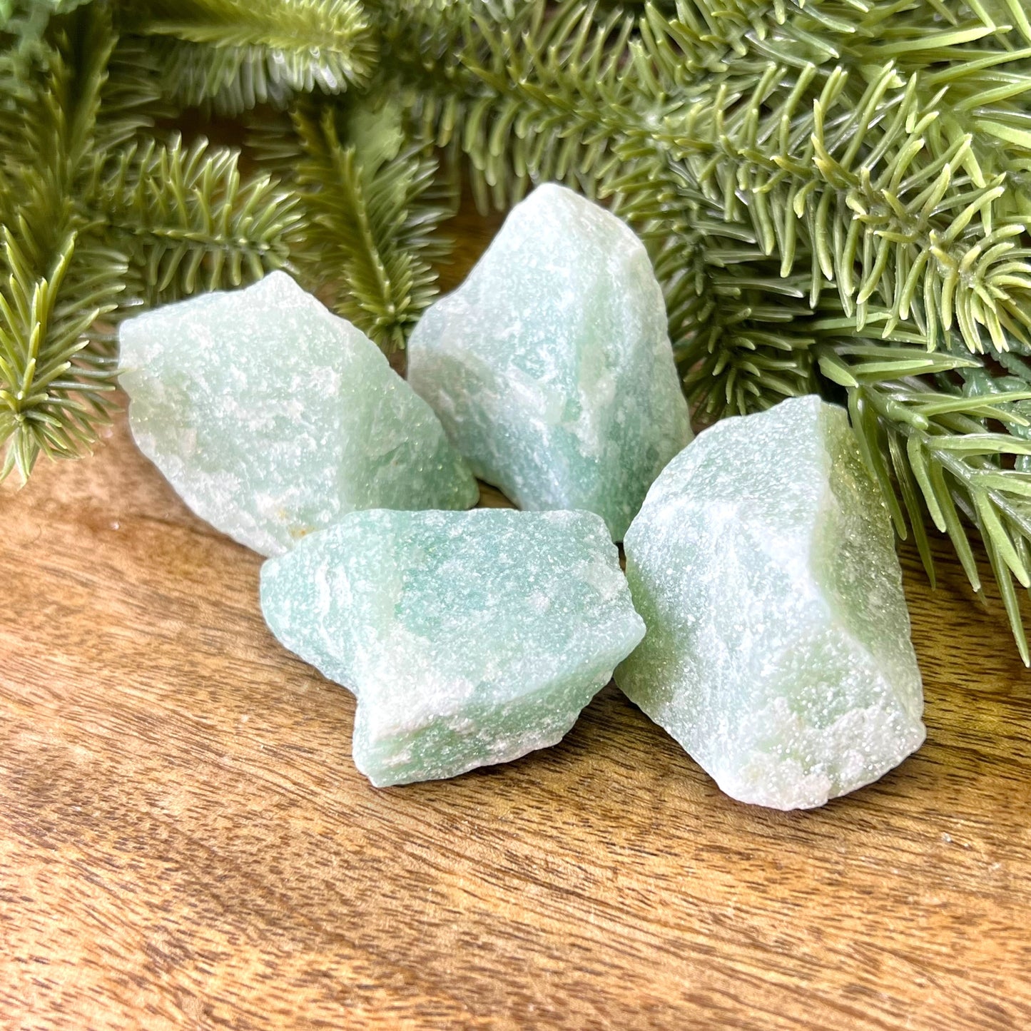 Green Aventurine Raw Stone - Multiple Sizes - You get 1