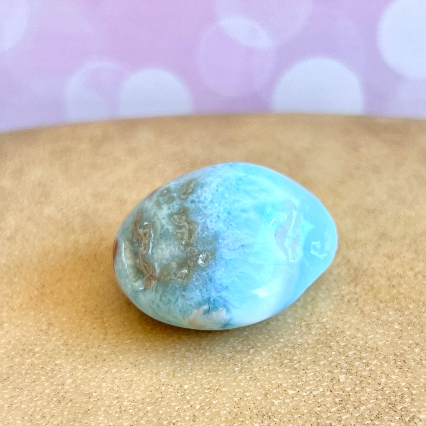 Larimar Tumbled Crystal Stone