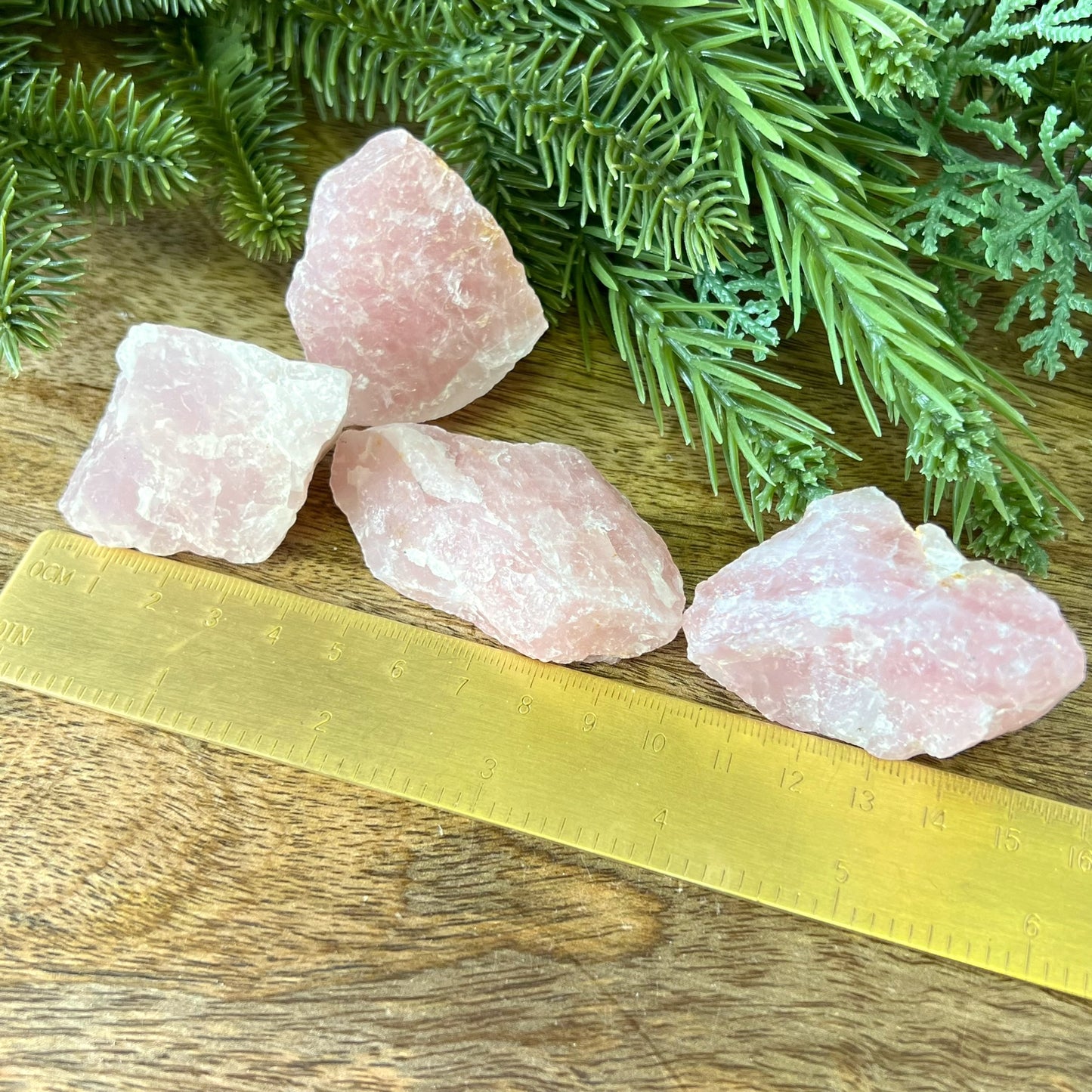Rose Quartz Raw Stone - Multiple Sizes - You get 1