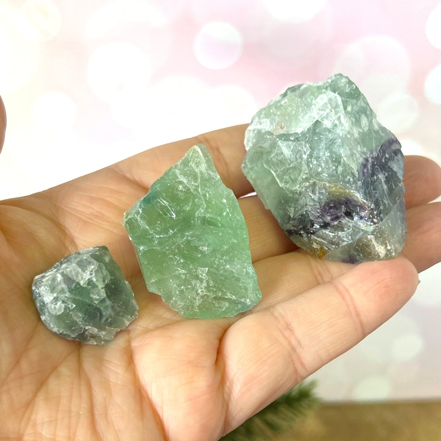 Fluorite Raw Stone - Multiple Sizes - You get 1
