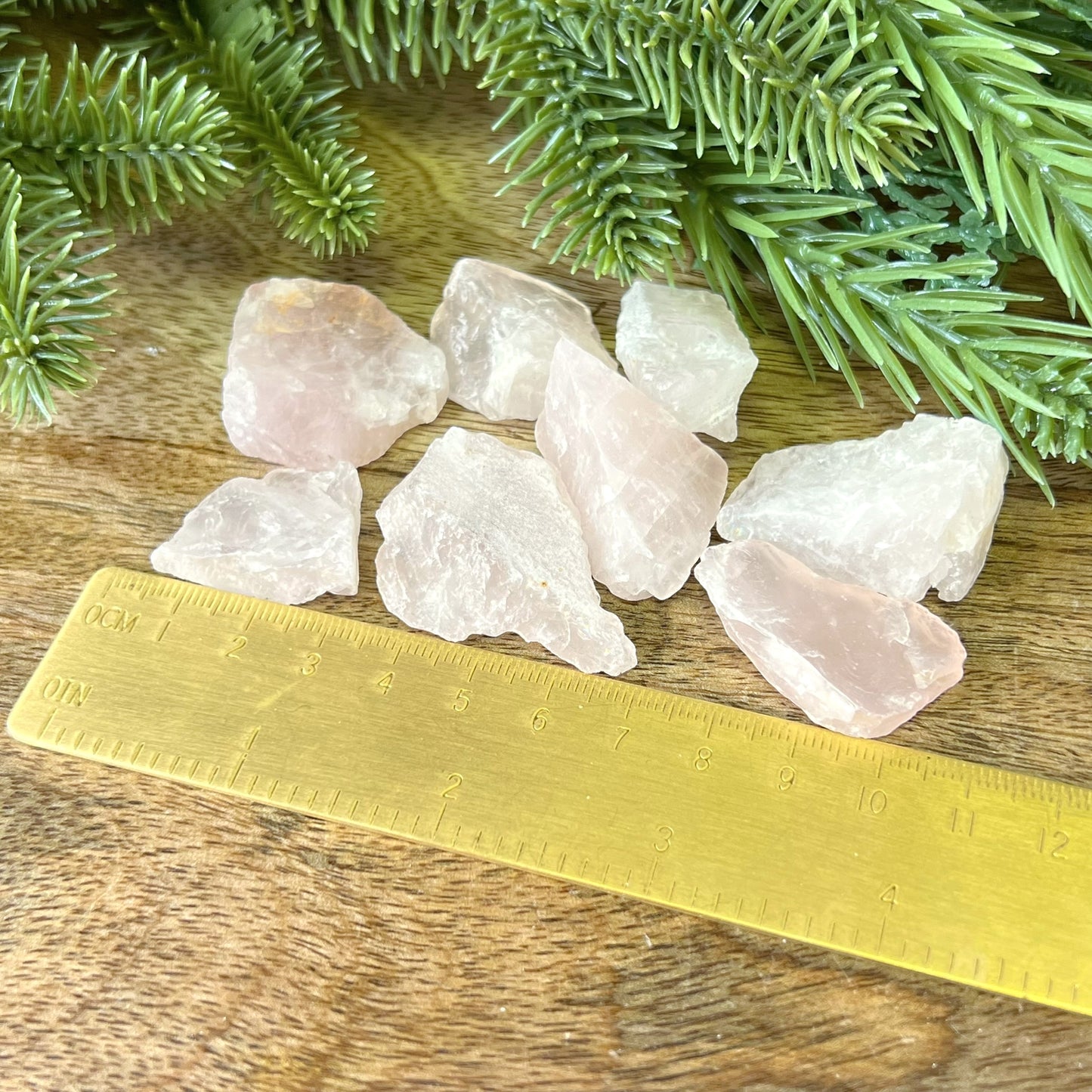 Rose Quartz Raw Stone - Multiple Sizes - You get 1