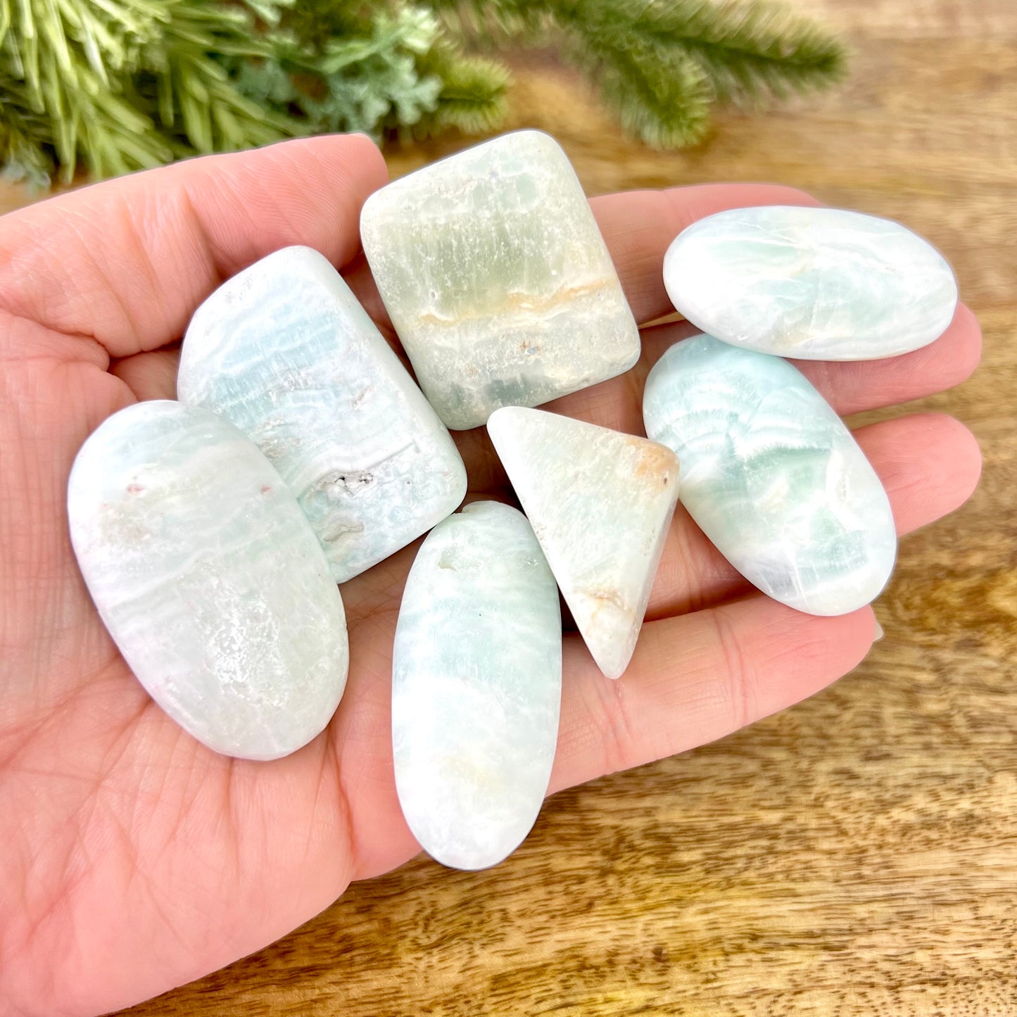 Caribbean Calcite Tumbled Crystal