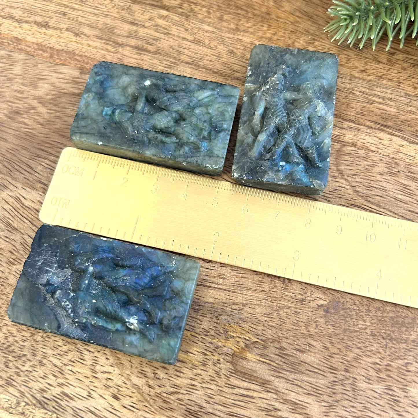 Labradorite Gemini Carved Cabochon