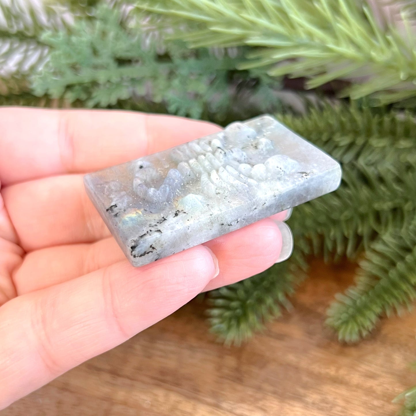 Labradorite Scorpio Carved Cabochon