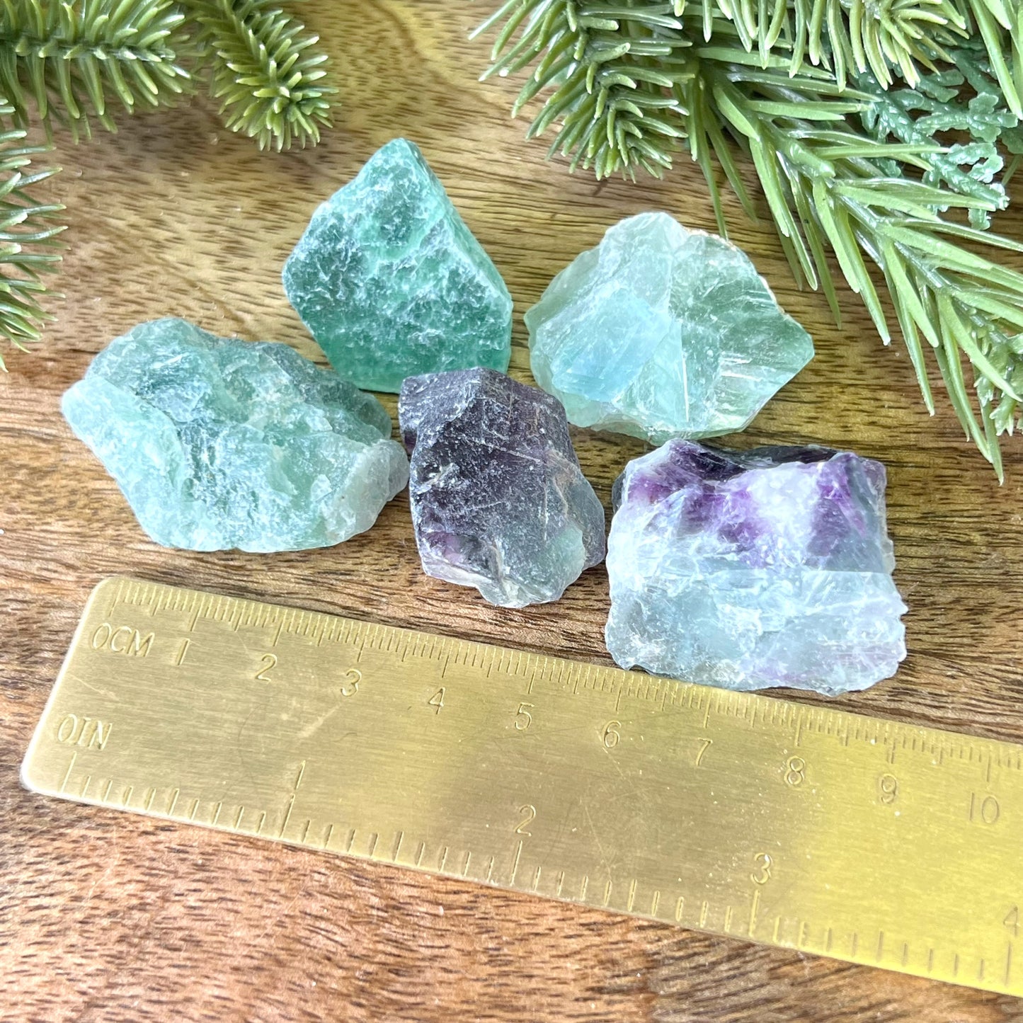 Fluorite Raw Stone - Multiple Sizes - You get 1