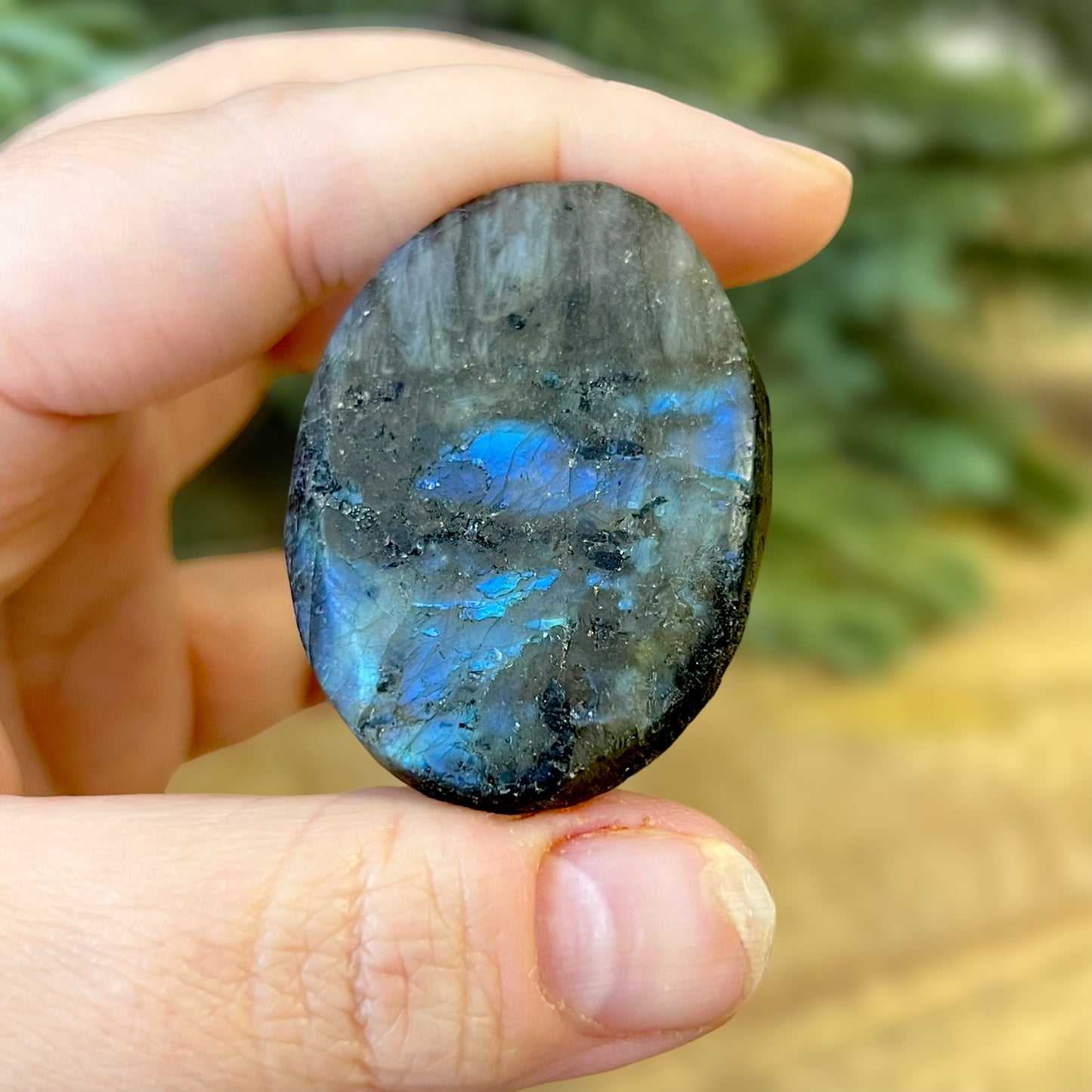 Labradorite Fairy Carved Crystal Cabochon