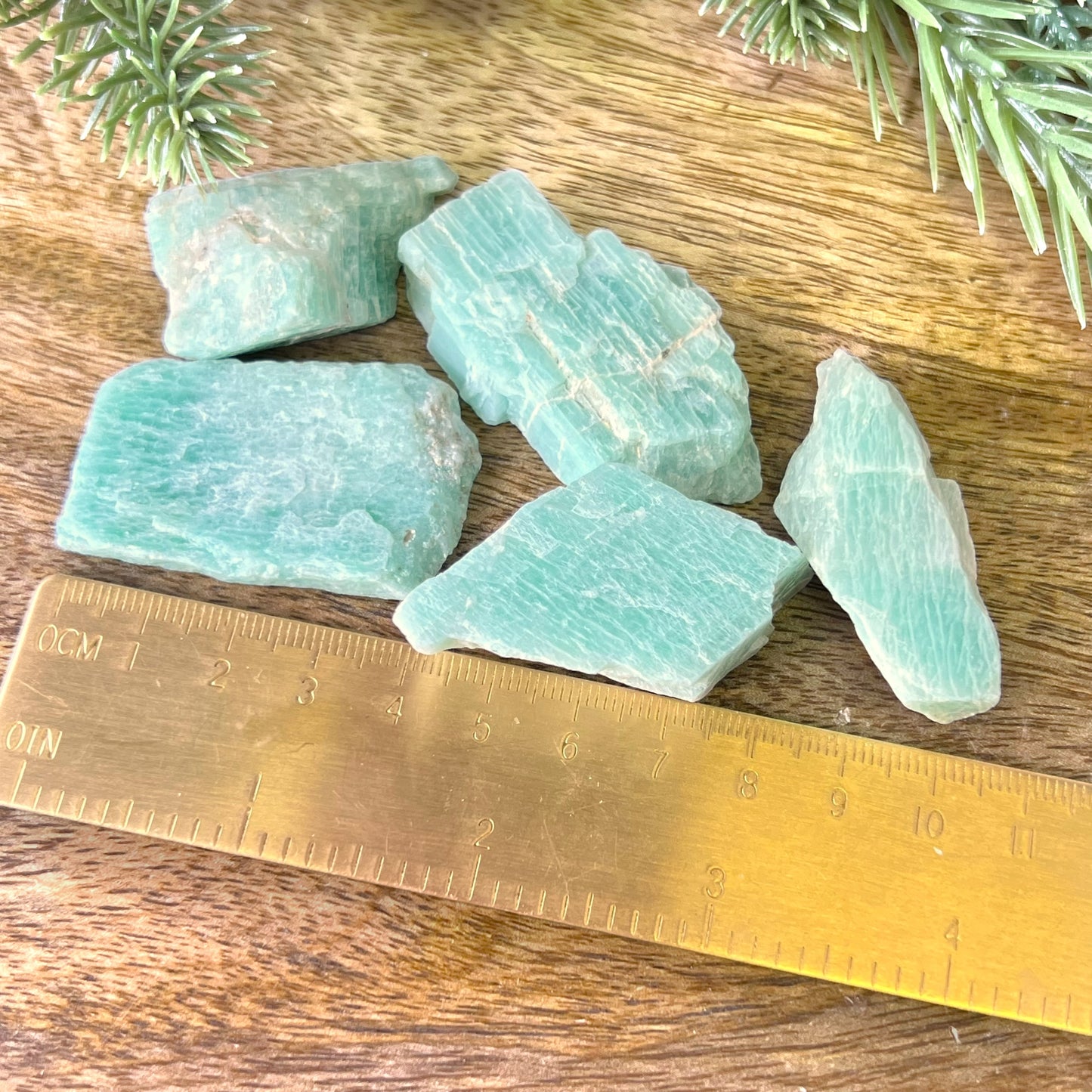 Amazonite Raw Stone - Multiple Sizes - You get 1