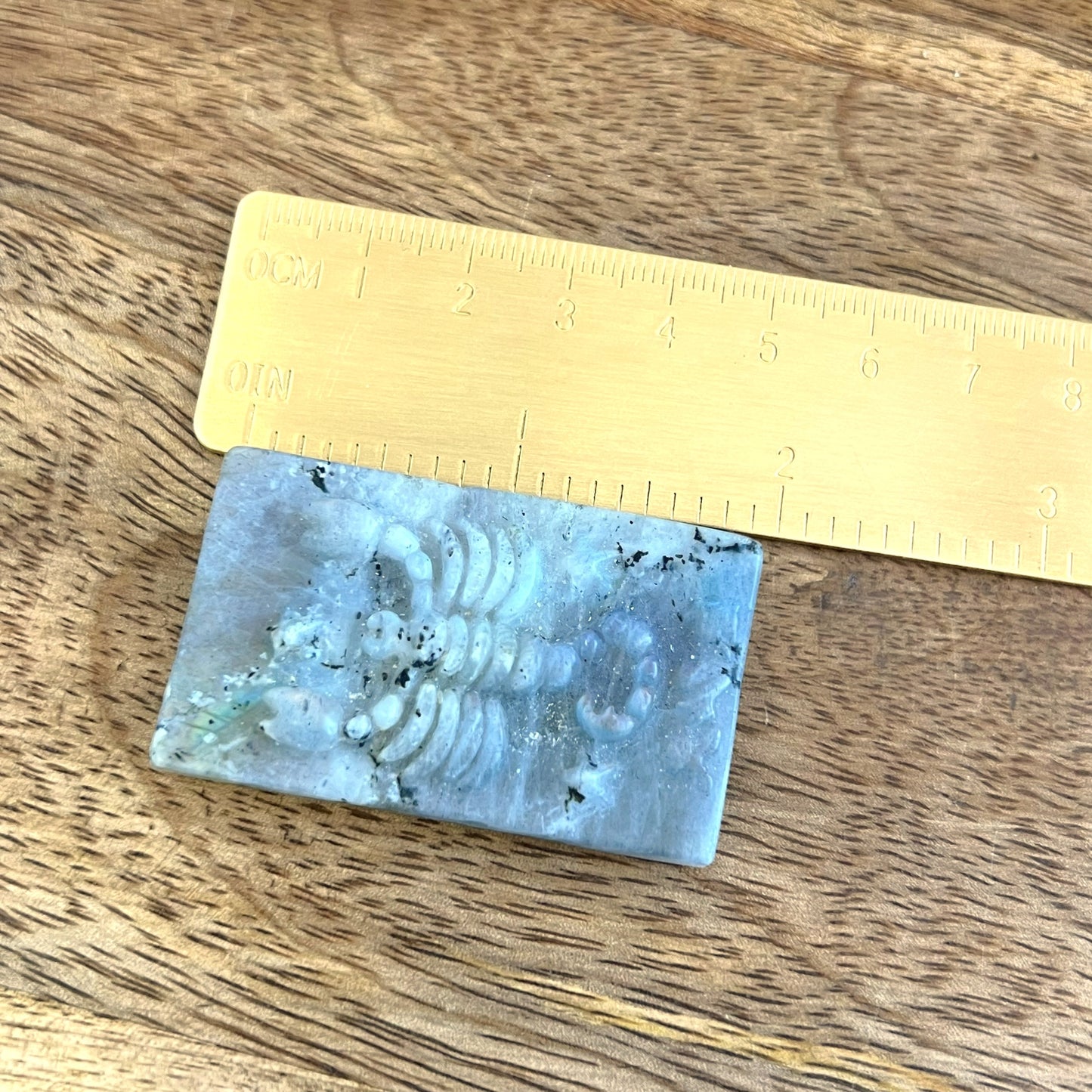 Labradorite Scorpio Carved Cabochon
