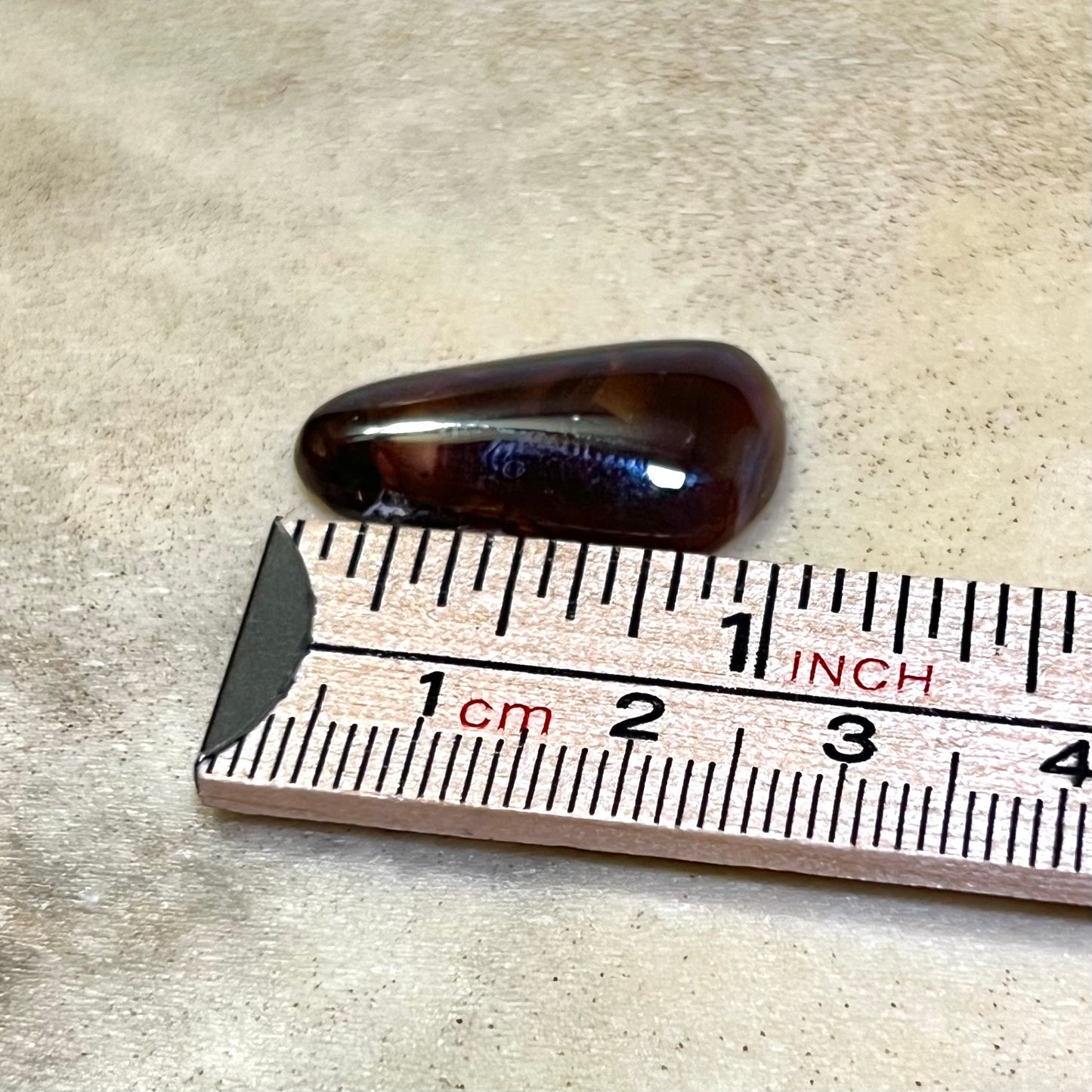 Fire Agate Crystal Cabochon