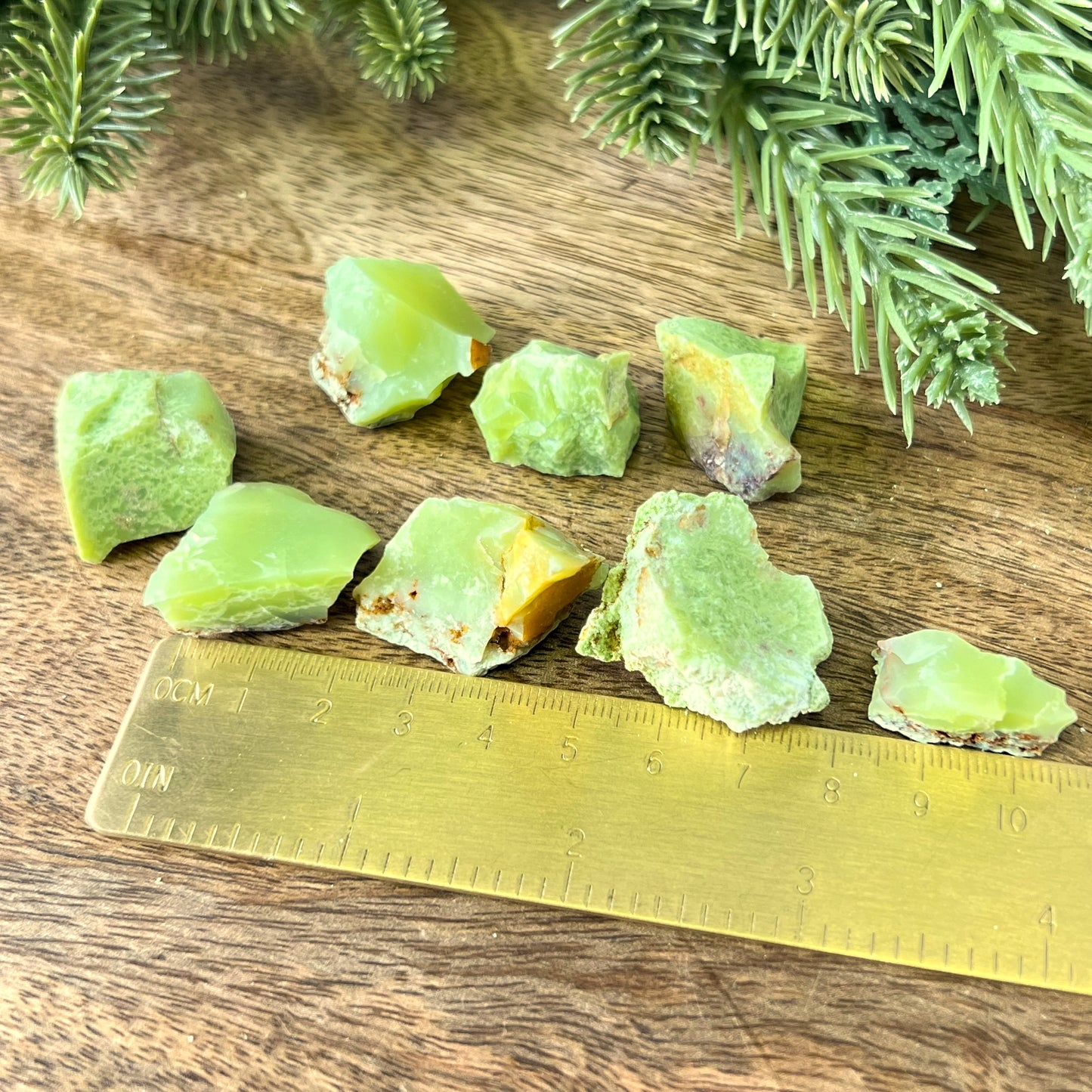 Green Opal Raw Stone - Multiple Sizes - You get 1