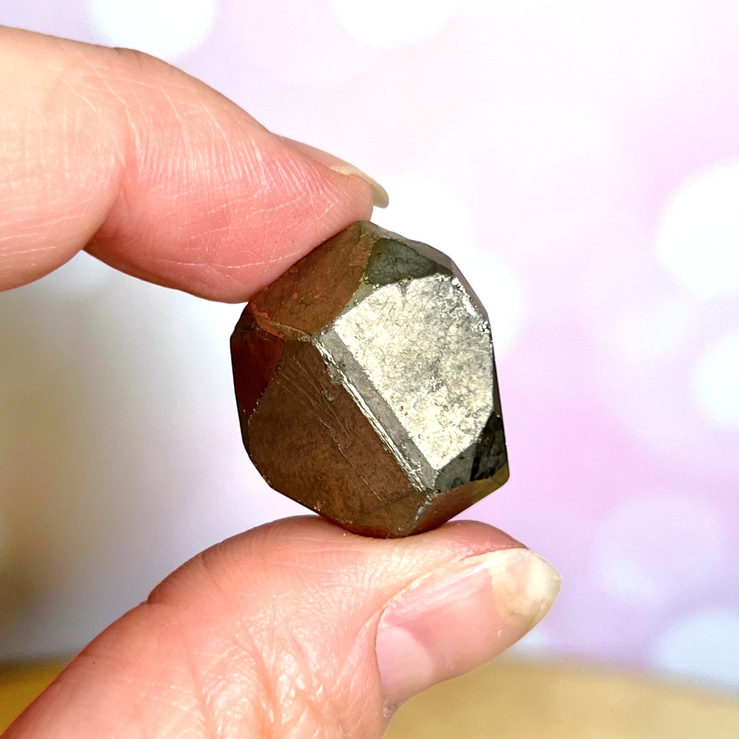 Pyrite Geometric Crystal Nodule