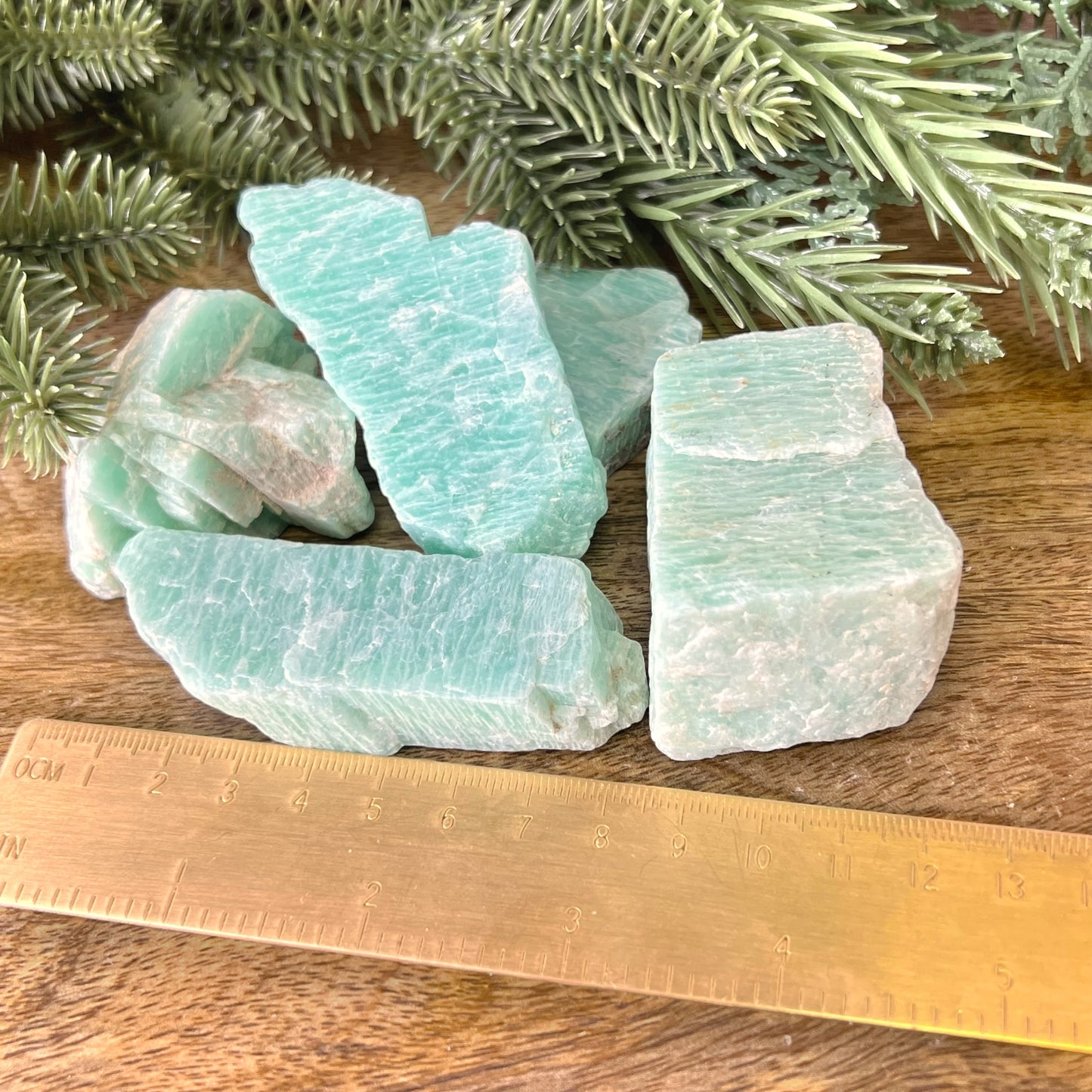 Amazonite Raw Stone - Multiple Sizes - You get 1