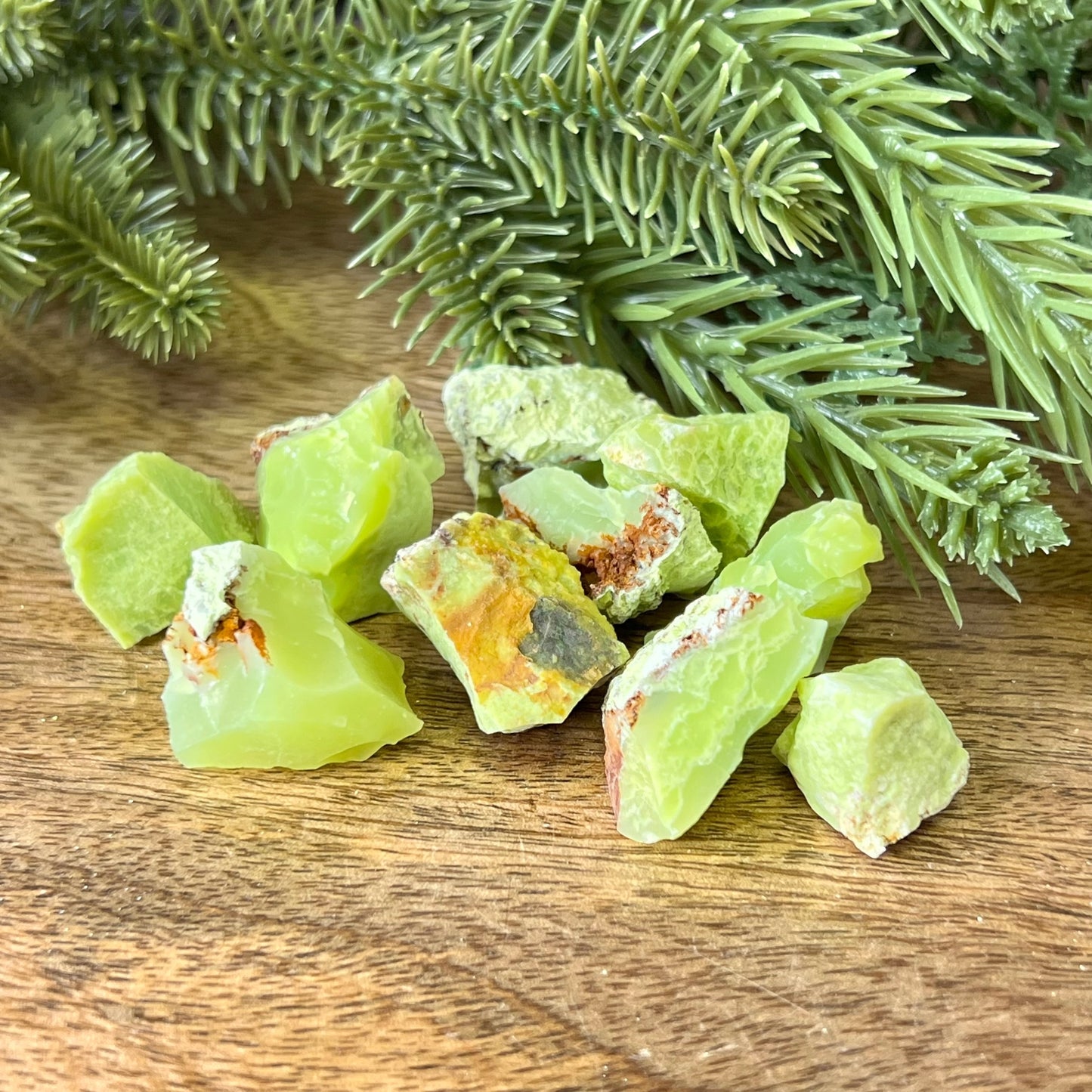 Green Opal Raw Stone - Multiple Sizes - You get 1