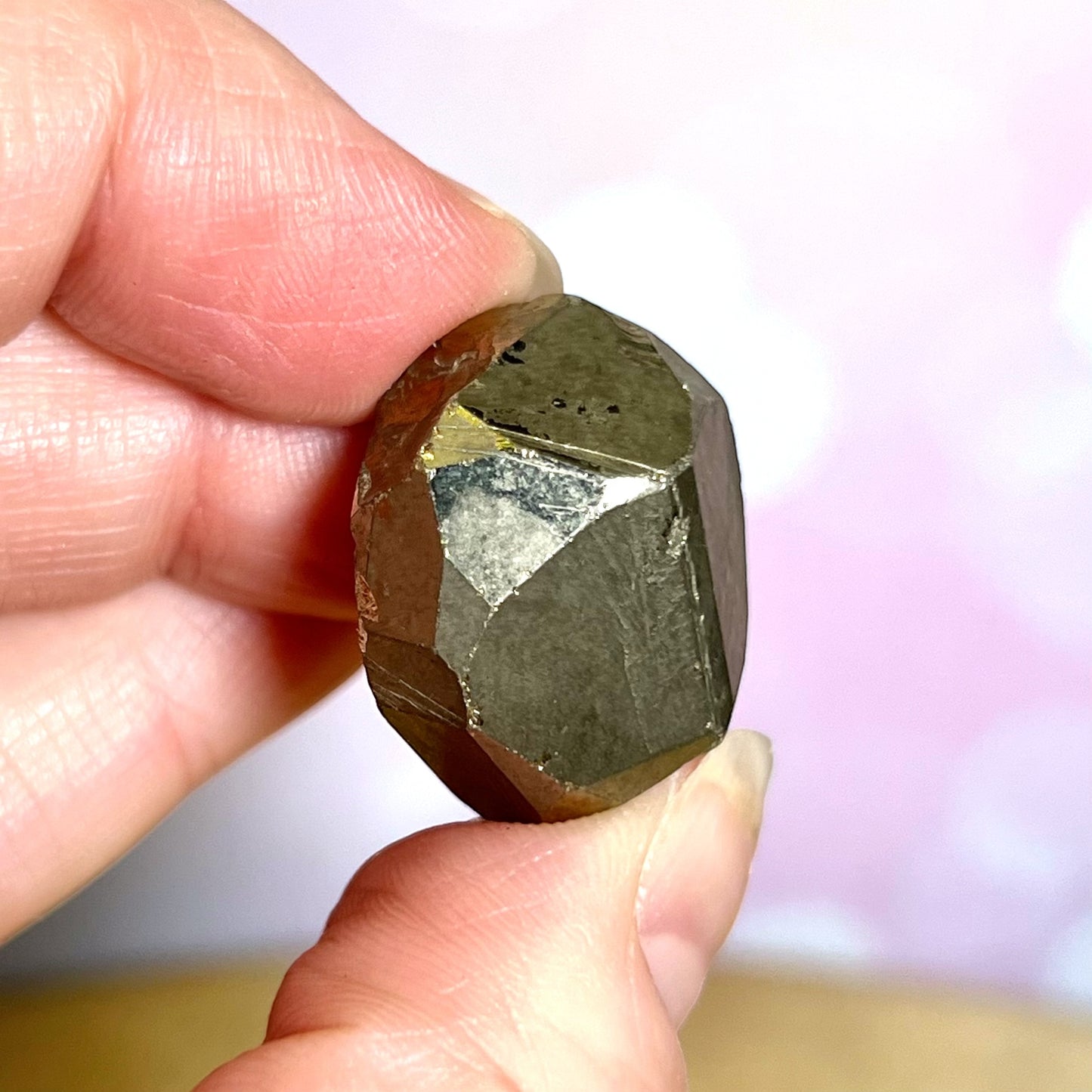 Pyrite Geometric Crystal Nodule