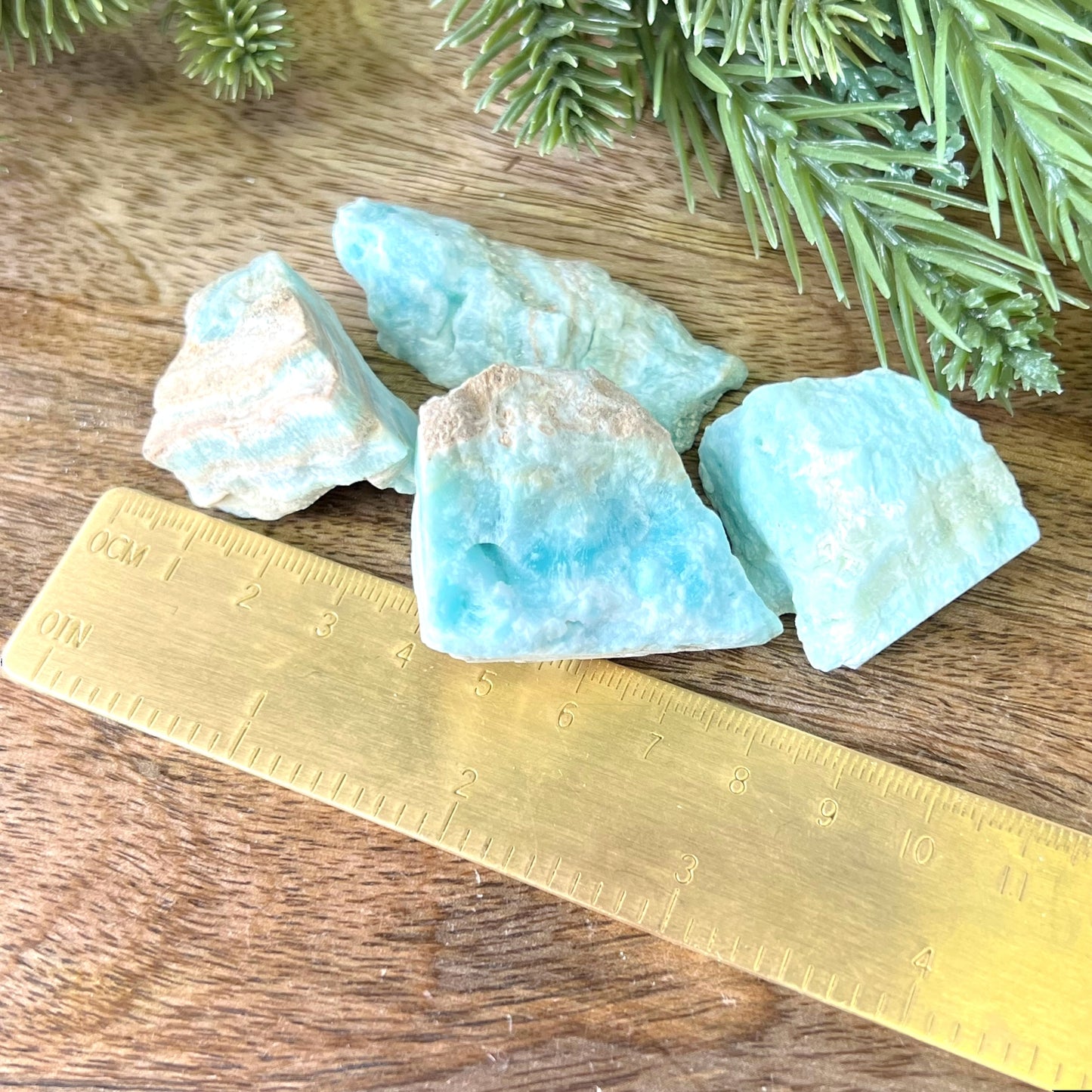 Blue Aragonite Raw Stone - You get 1