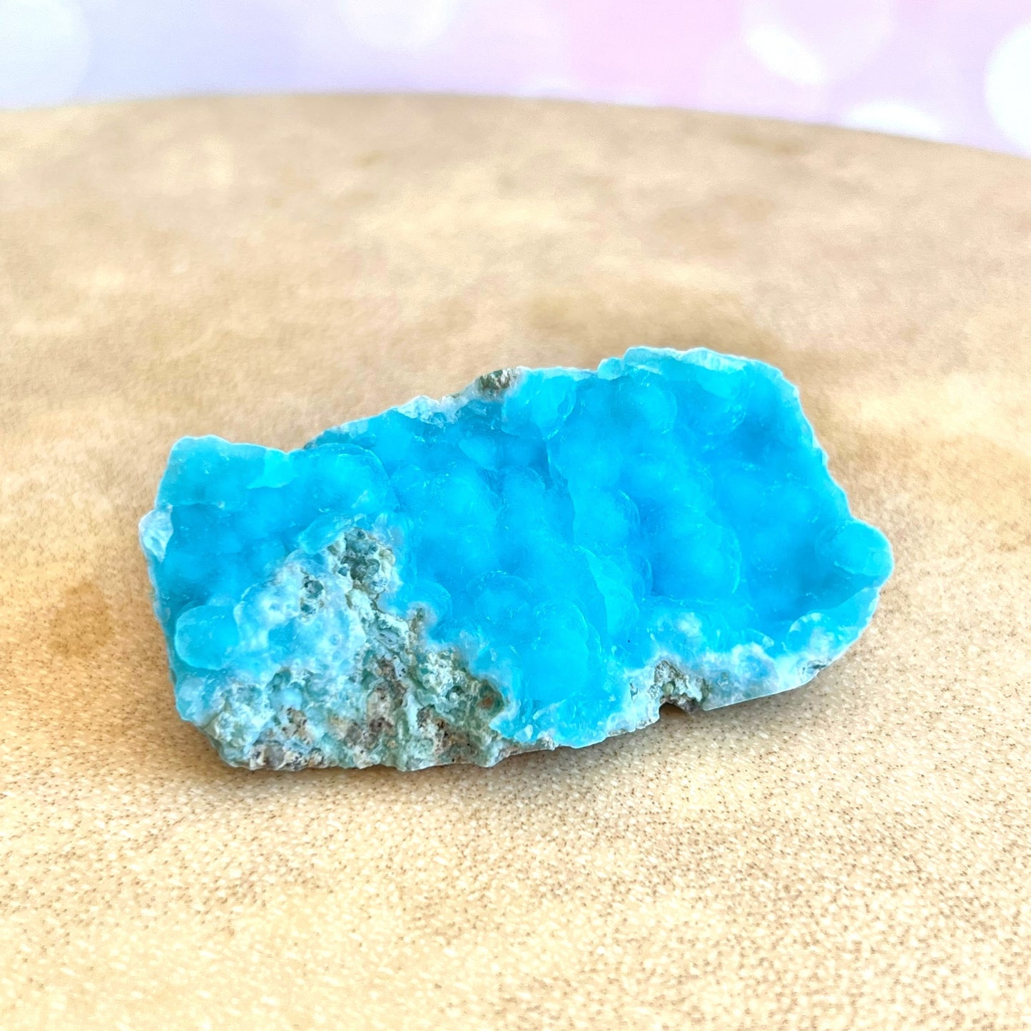 Hemimorphite Aqua Blue Natural Crystal Mineral Specimen