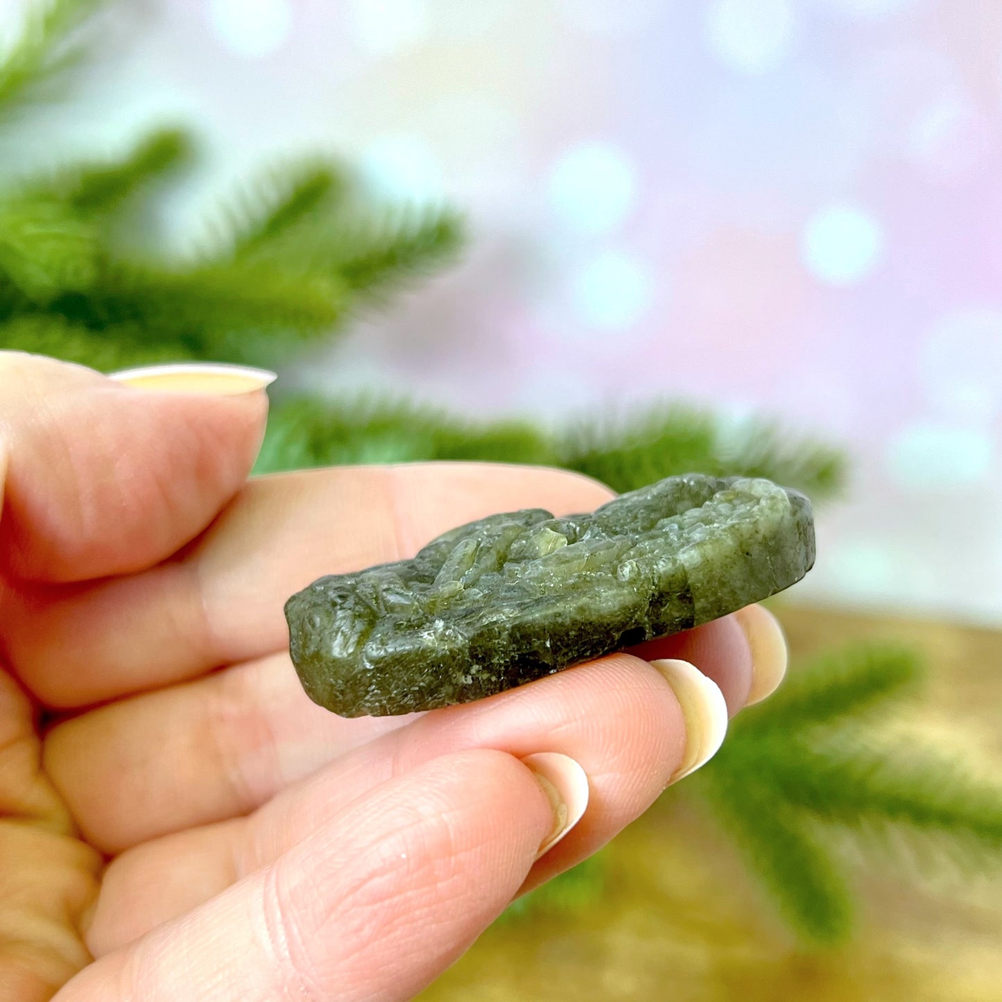 Labradorite Angel Carved Crystal Cabochon