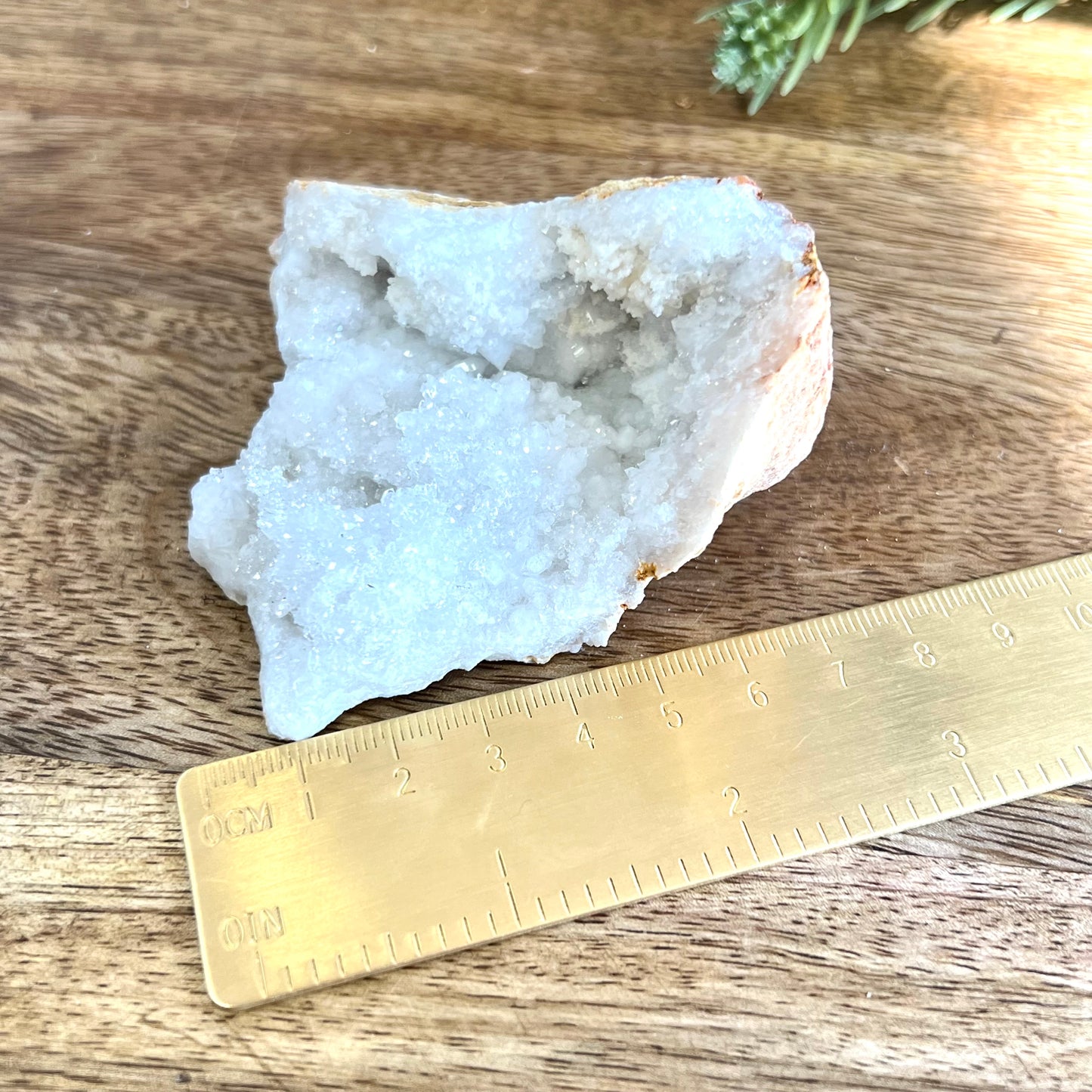 Sugar Geode Quartz Crystal Specimen
