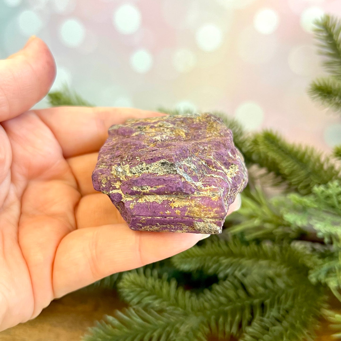 Purpurite Natural Raw Crystal Specimen