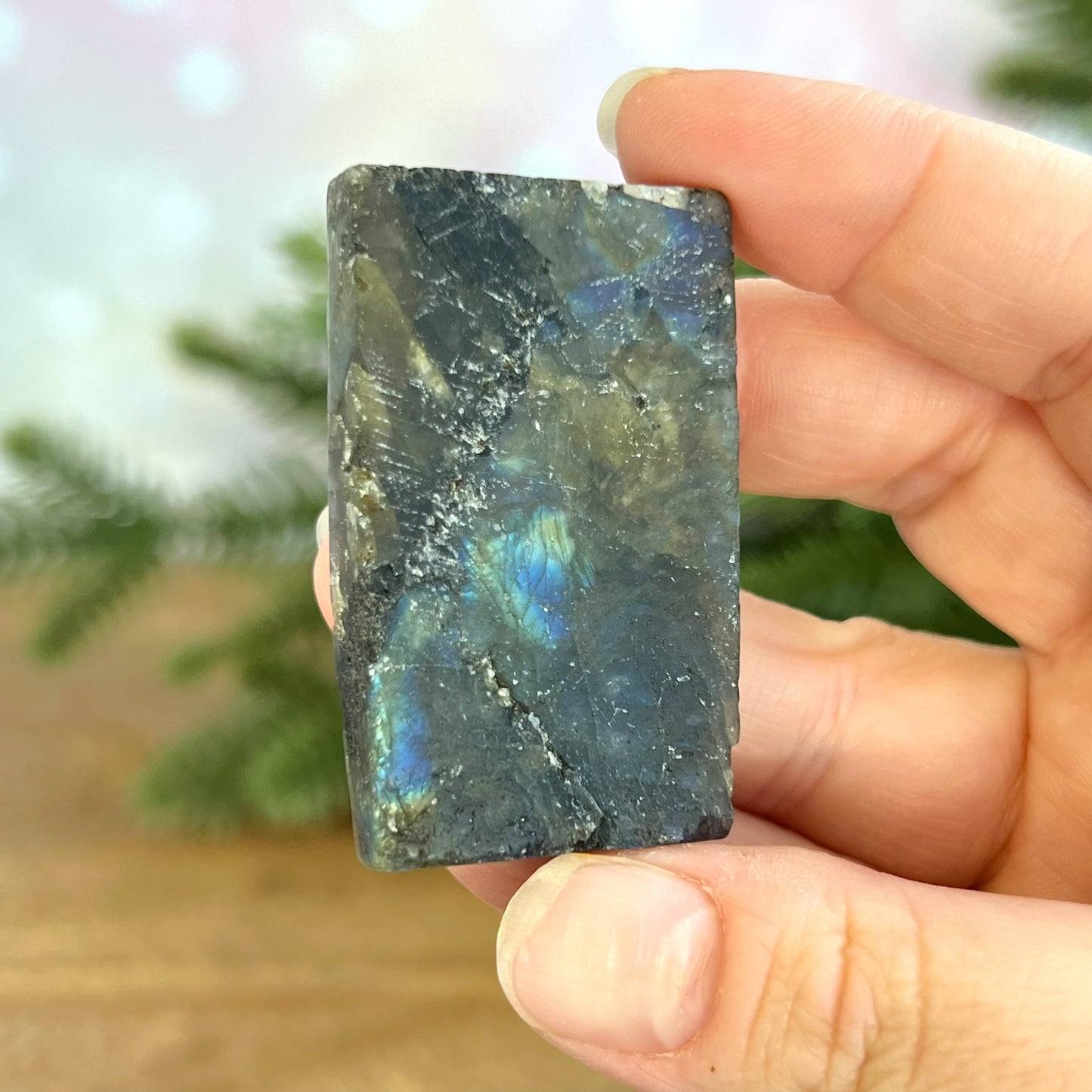 Labradorite Libra Carved Cabochon