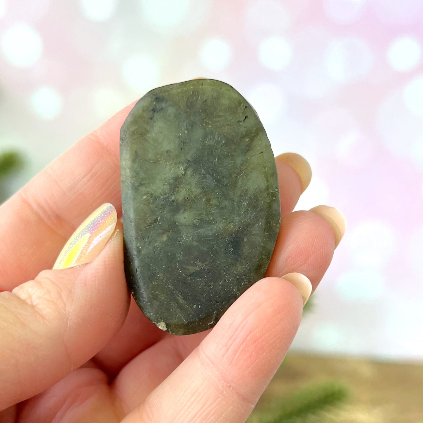 Labradorite Iguana Lizard Carved Cabochon