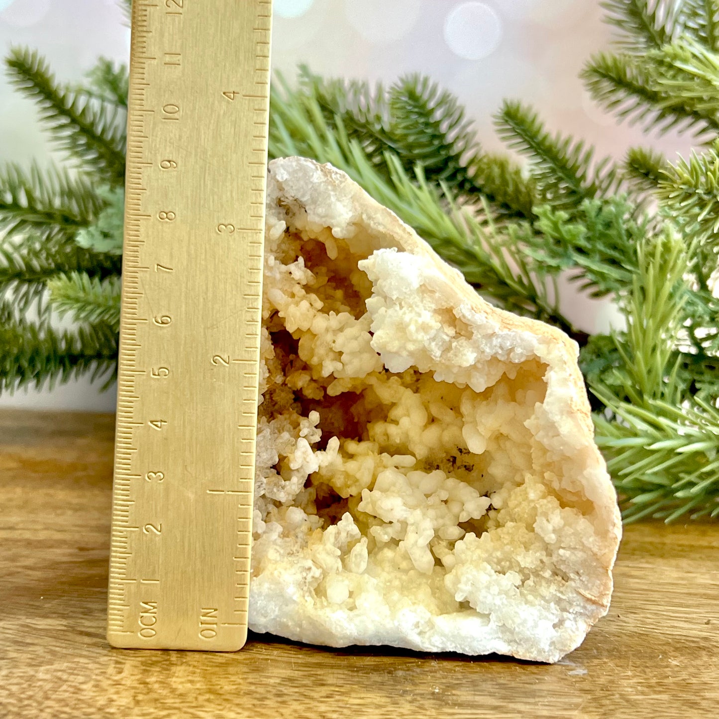 Sugar Geode Quartz Crystal Specimen