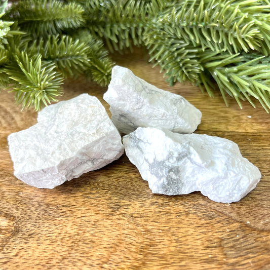 Magnesite Raw Stone - You get 1