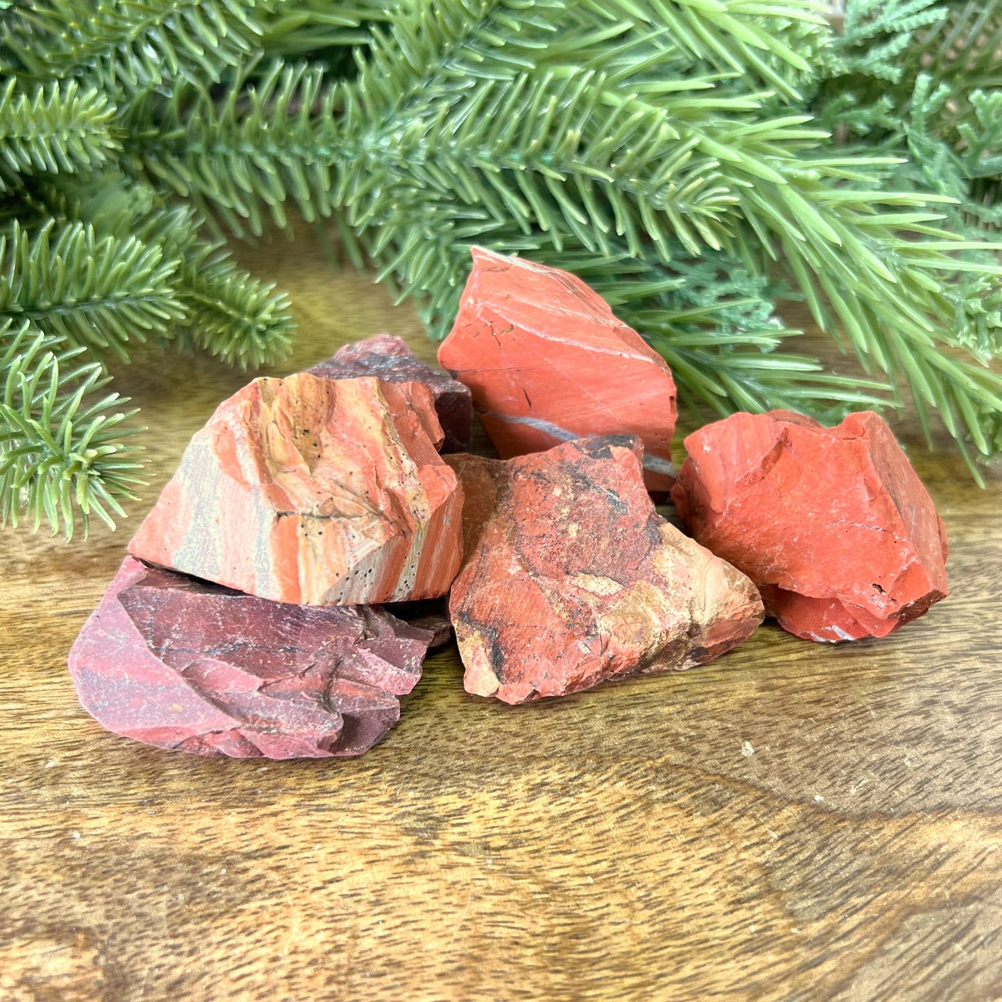 Red Jasper Raw Stone - You get 1