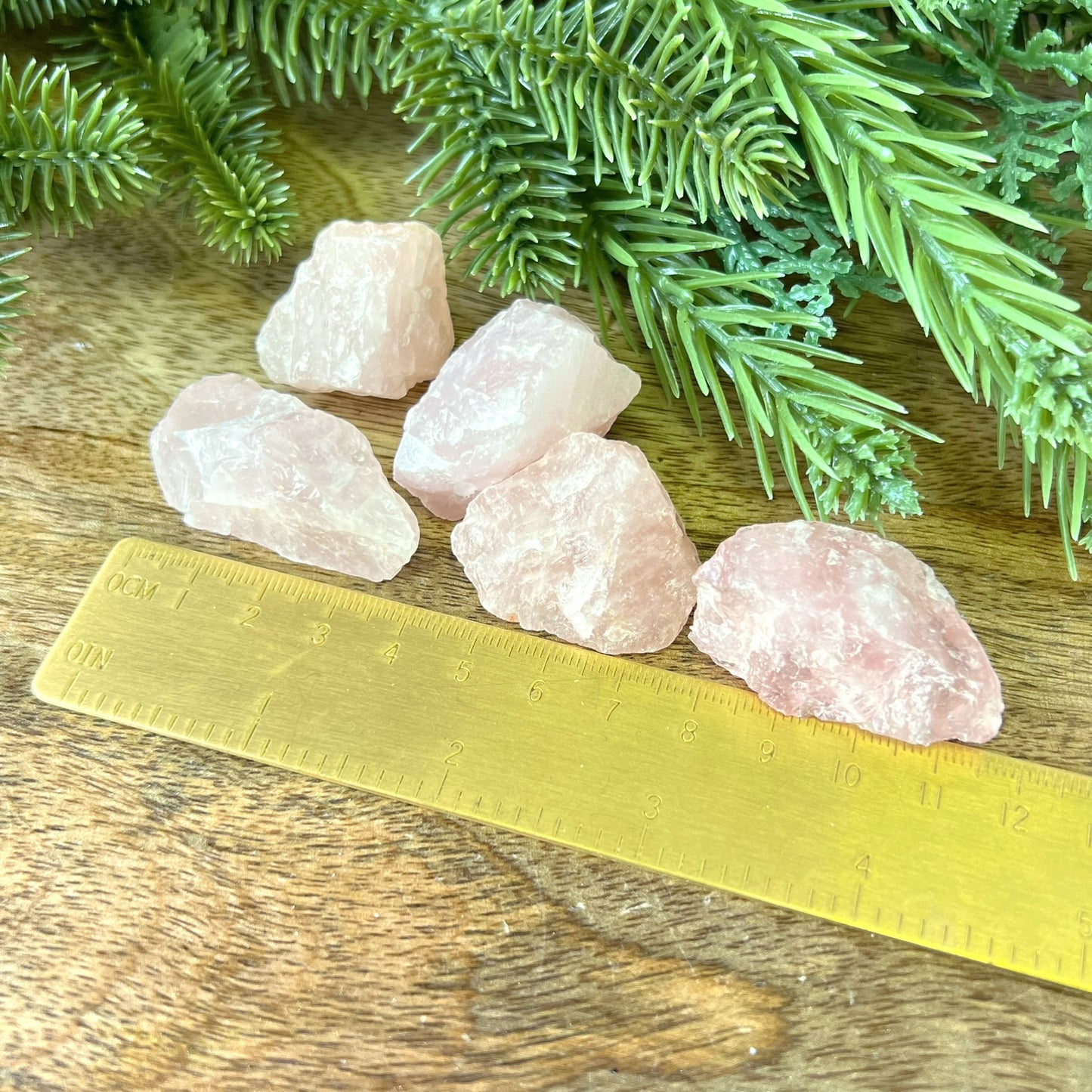 Rose Quartz Raw Stone - Multiple Sizes - You get 1