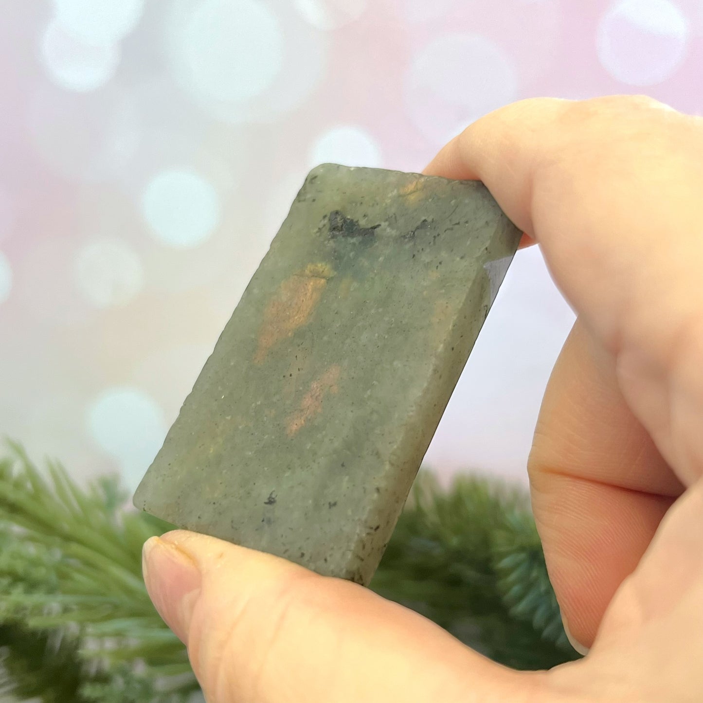 Labradorite Aquarius Carved Cabochon