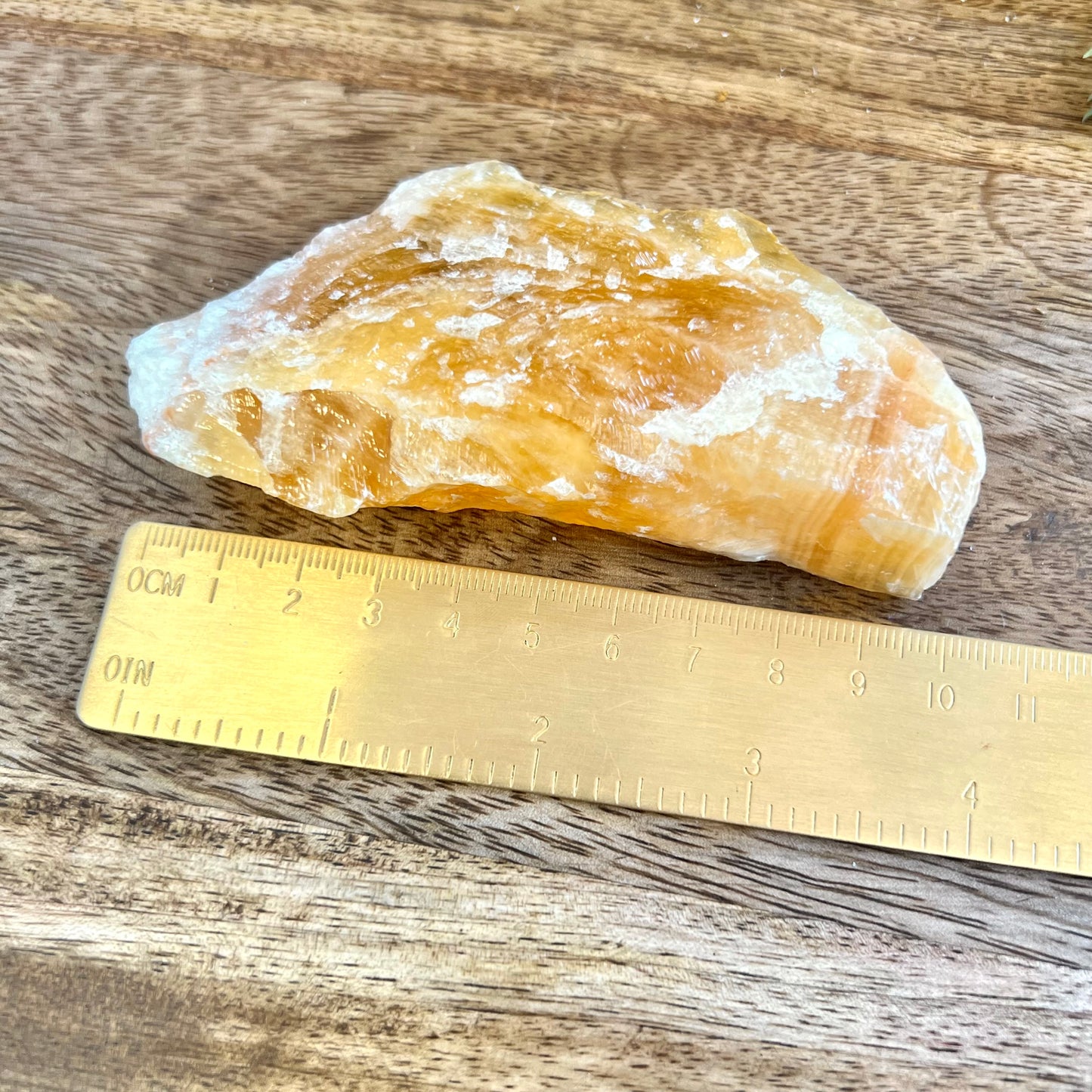 Yellow Calcite Raw Crystal