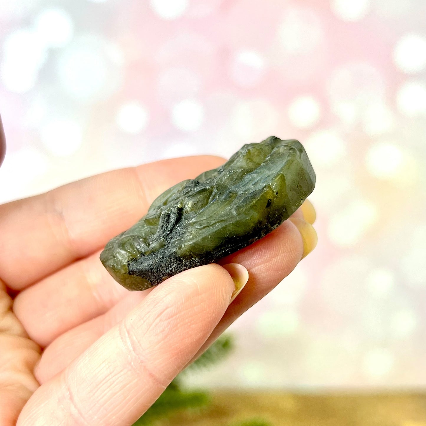 Labradorite Angel Carved Crystal Cabochon