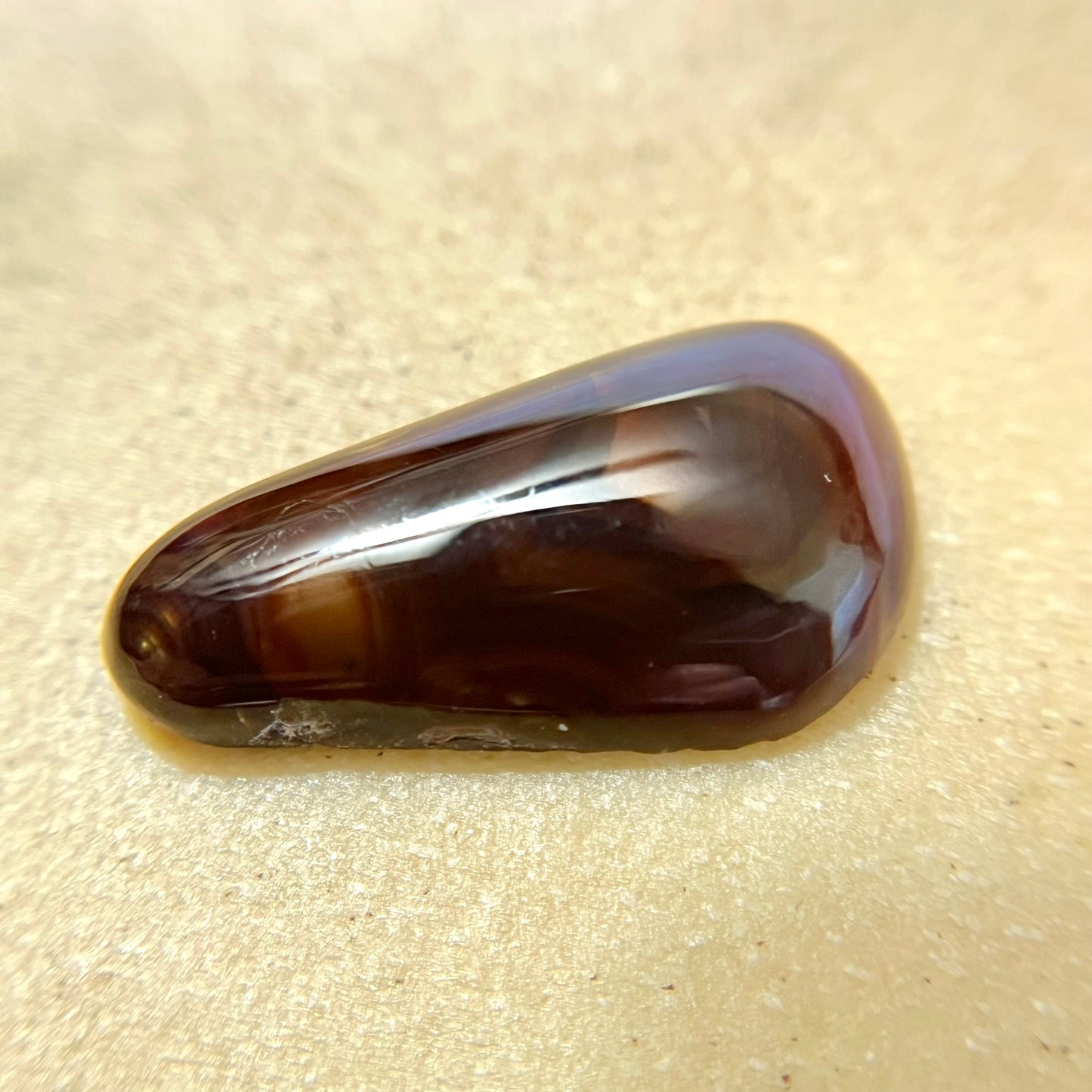 Fire Agate Crystal Cabochon