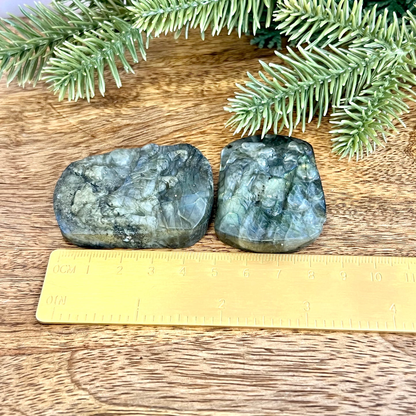 Labradorite Tiger Carved Stone Cabochon