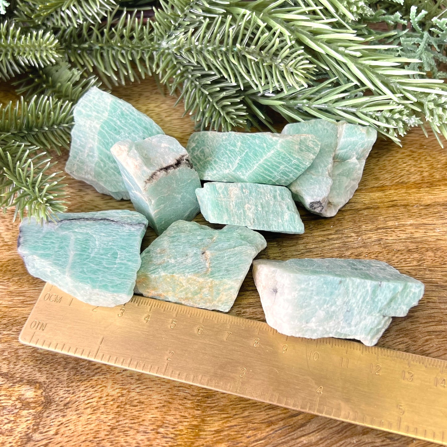 Amazonite Raw Stone - Multiple Sizes - You get 1