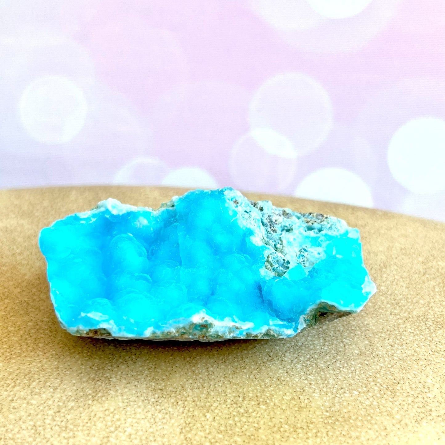 Hemimorphite Aqua Blue Natural Crystal Mineral Specimen