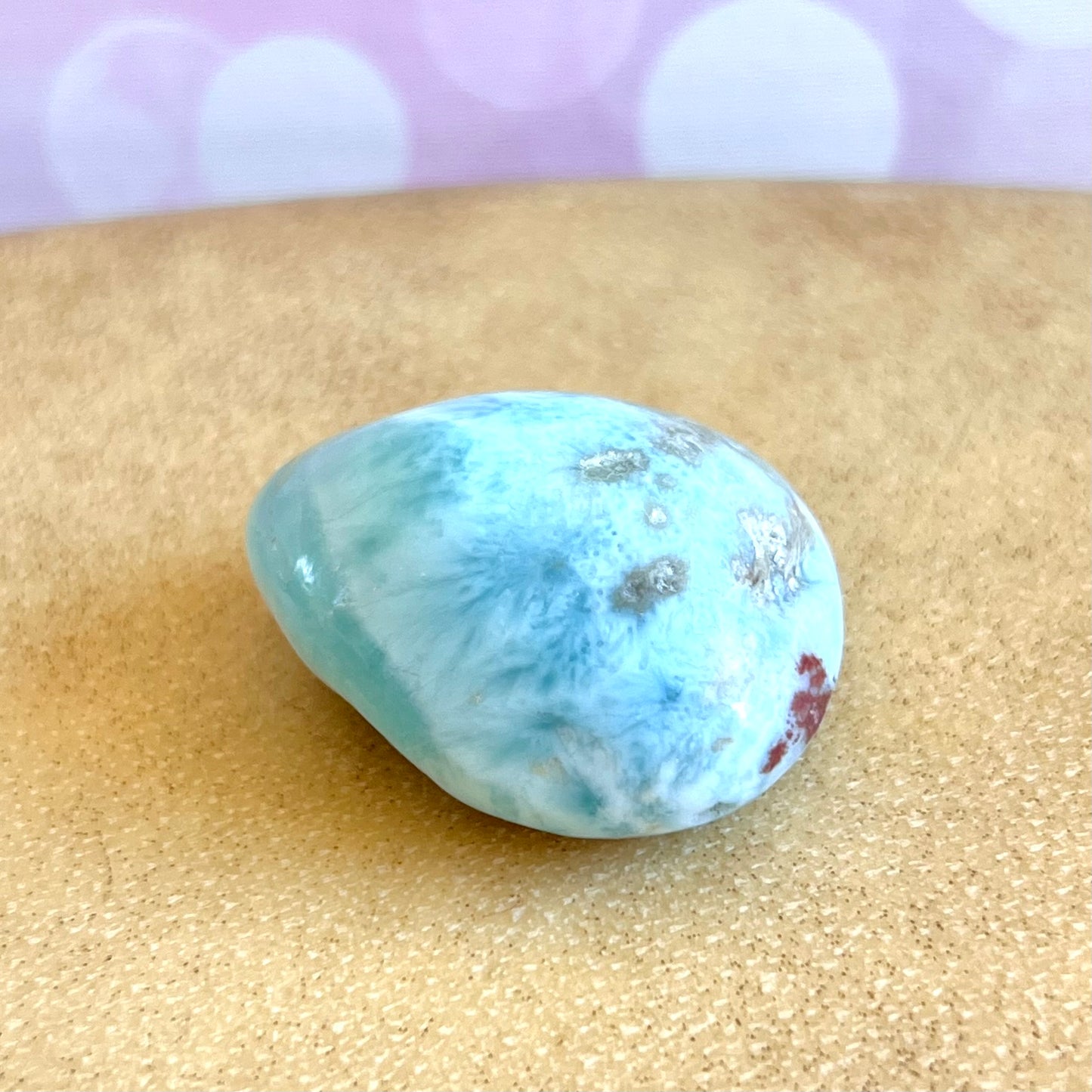 Larimar Tumbled Crystal Stone