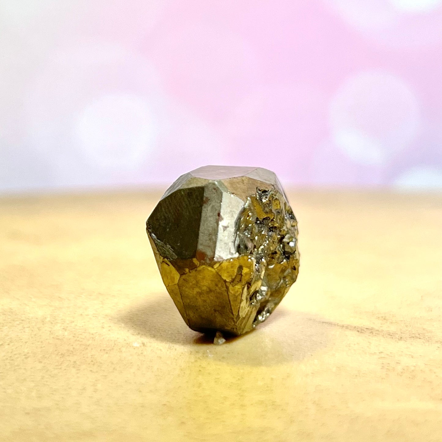 Pyrite Geometric Crystal Nodule
